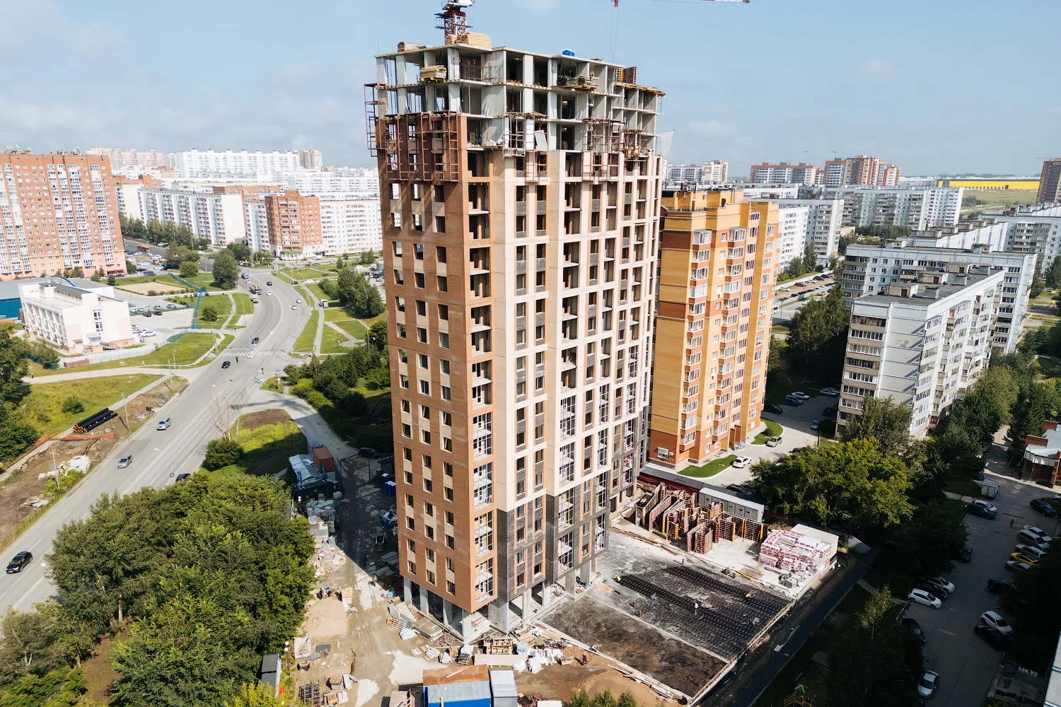 ЖК  Характер ход строительства