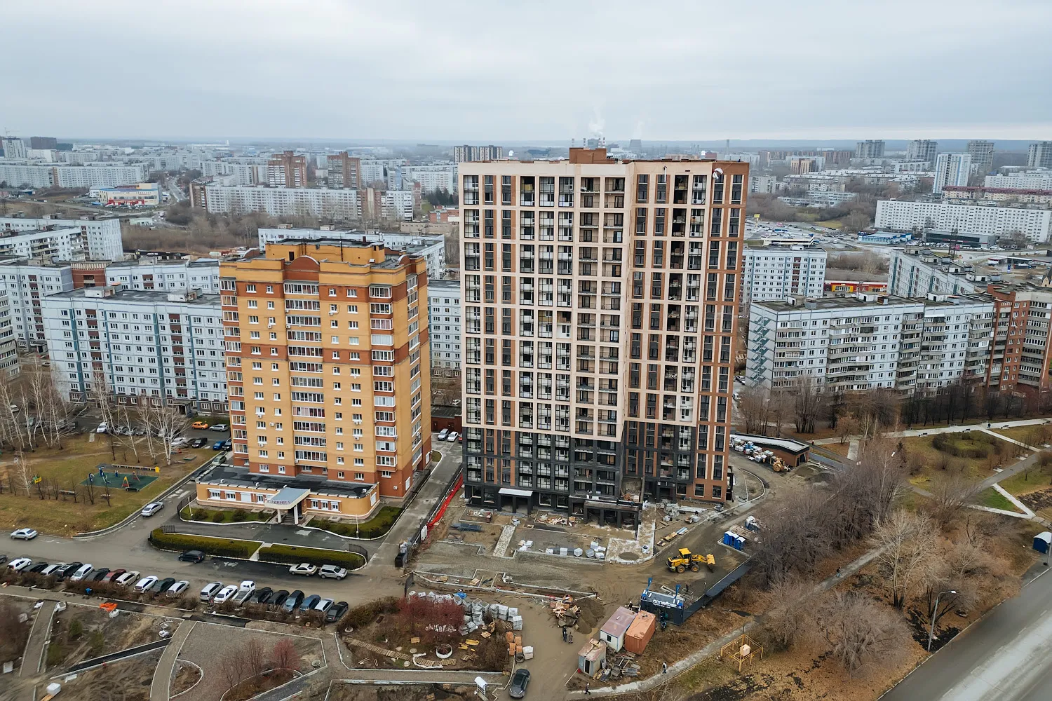 ЖК  Характер ход строительства