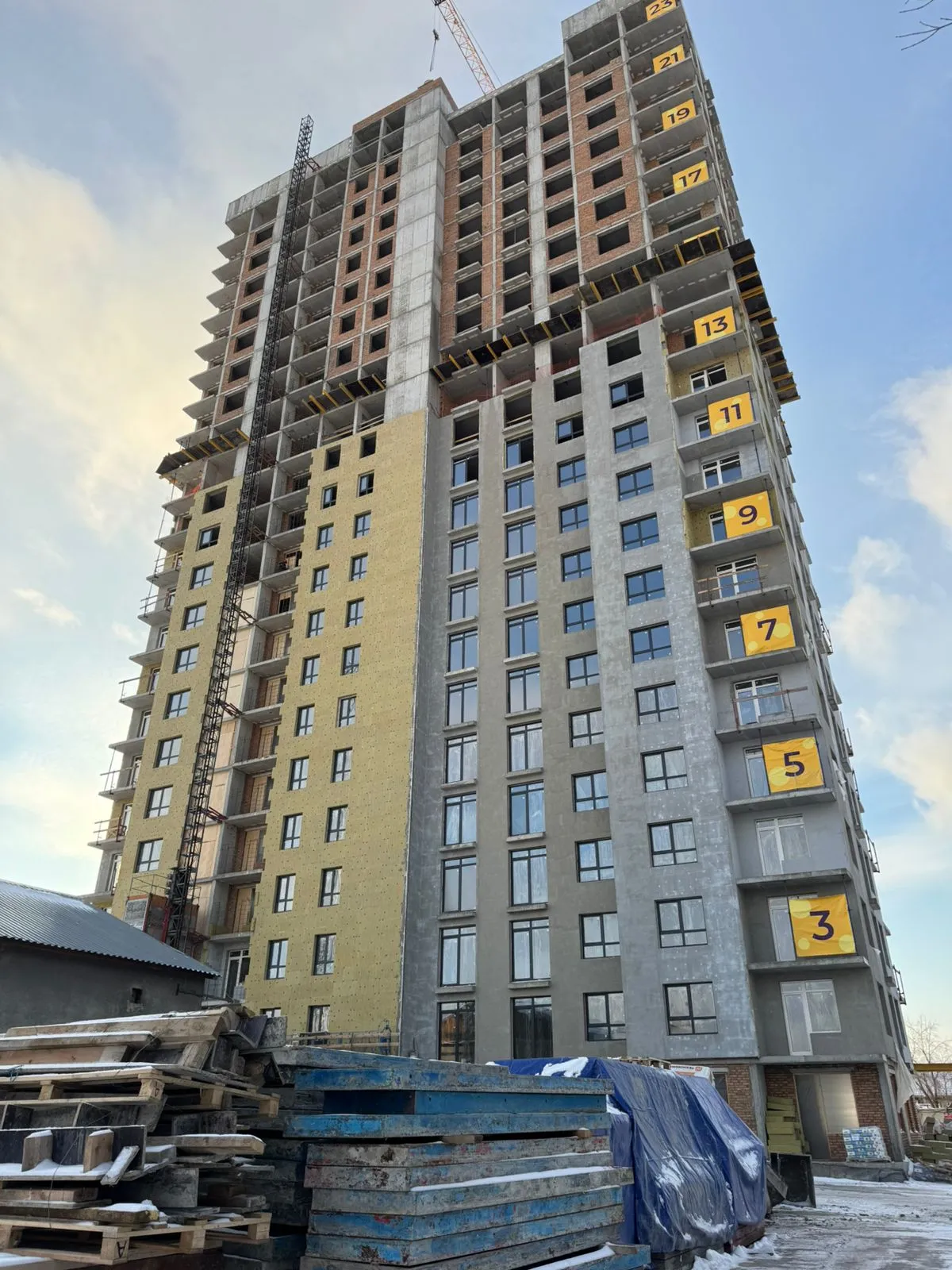 ЖК Оптимисты ход строительства