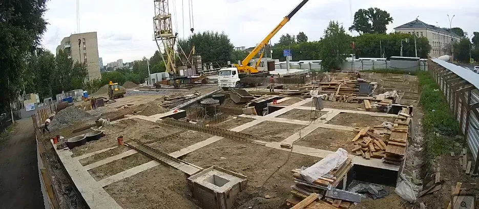 ЖК Сергиев Пассаж на Беловежской ход строительства