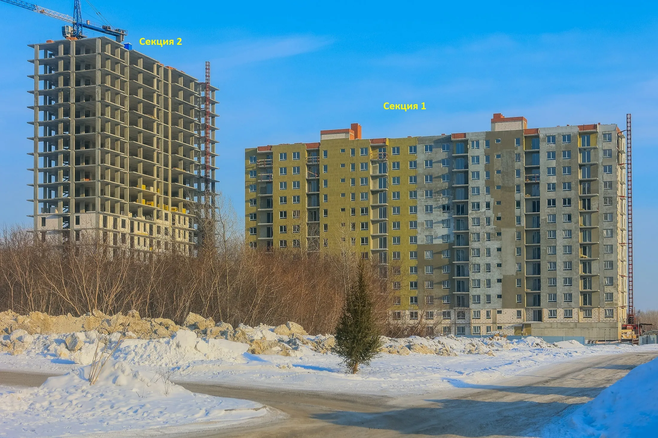 ЖК VESNA (Весна) ход строительства