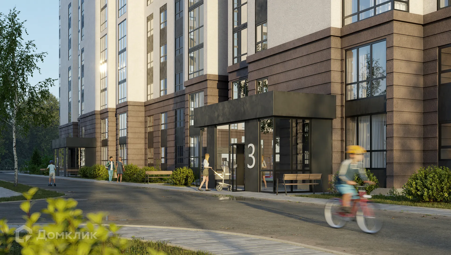 Планировка 2-комнатной квартиры 55 м² в ЖК ЖК Воздушная гавань, г. Обь — фото 1