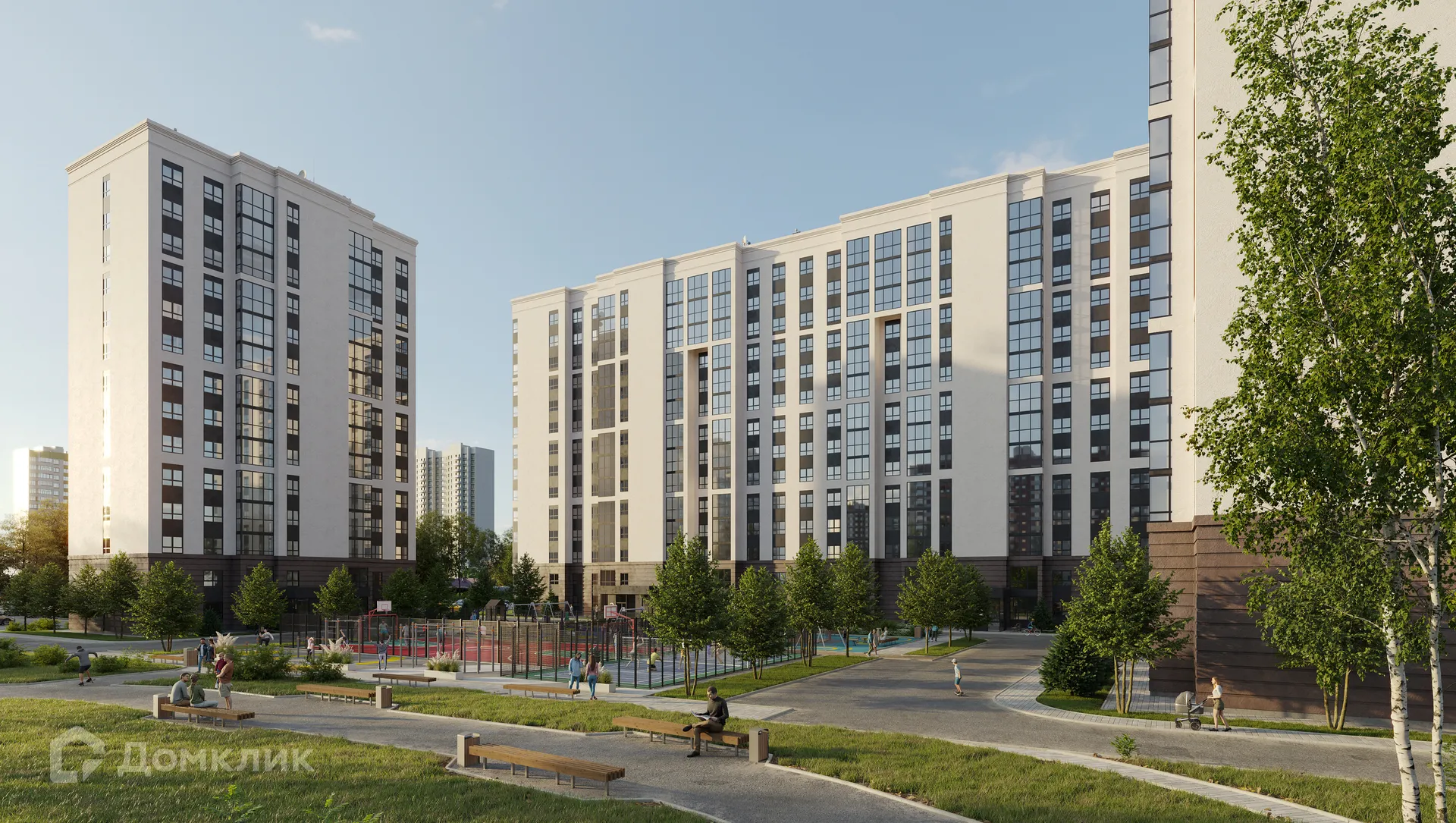 Планировка 2-комнатной квартиры 55 м² в ЖК ЖК Воздушная гавань, г. Обь — фото 5