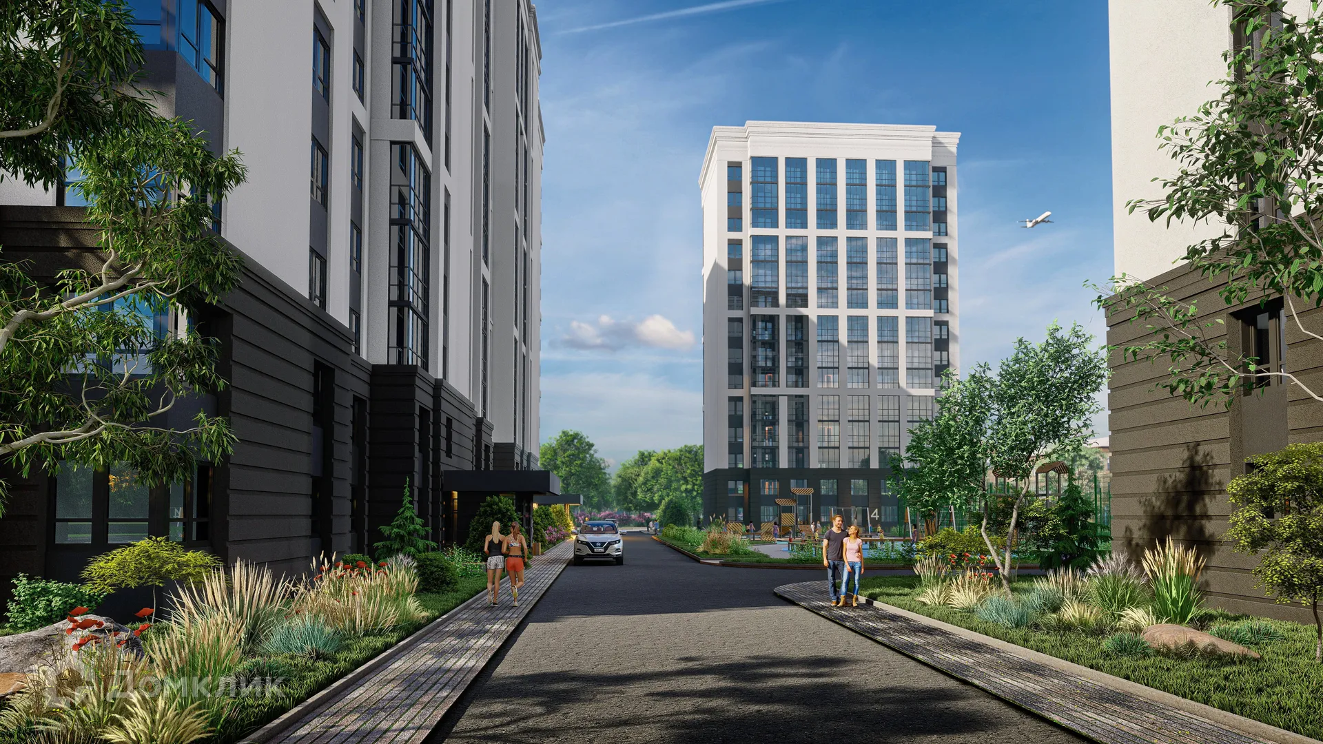 Планировка 2-комнатной квартиры 55 м² в ЖК ЖК Воздушная гавань, г. Обь — фото 9