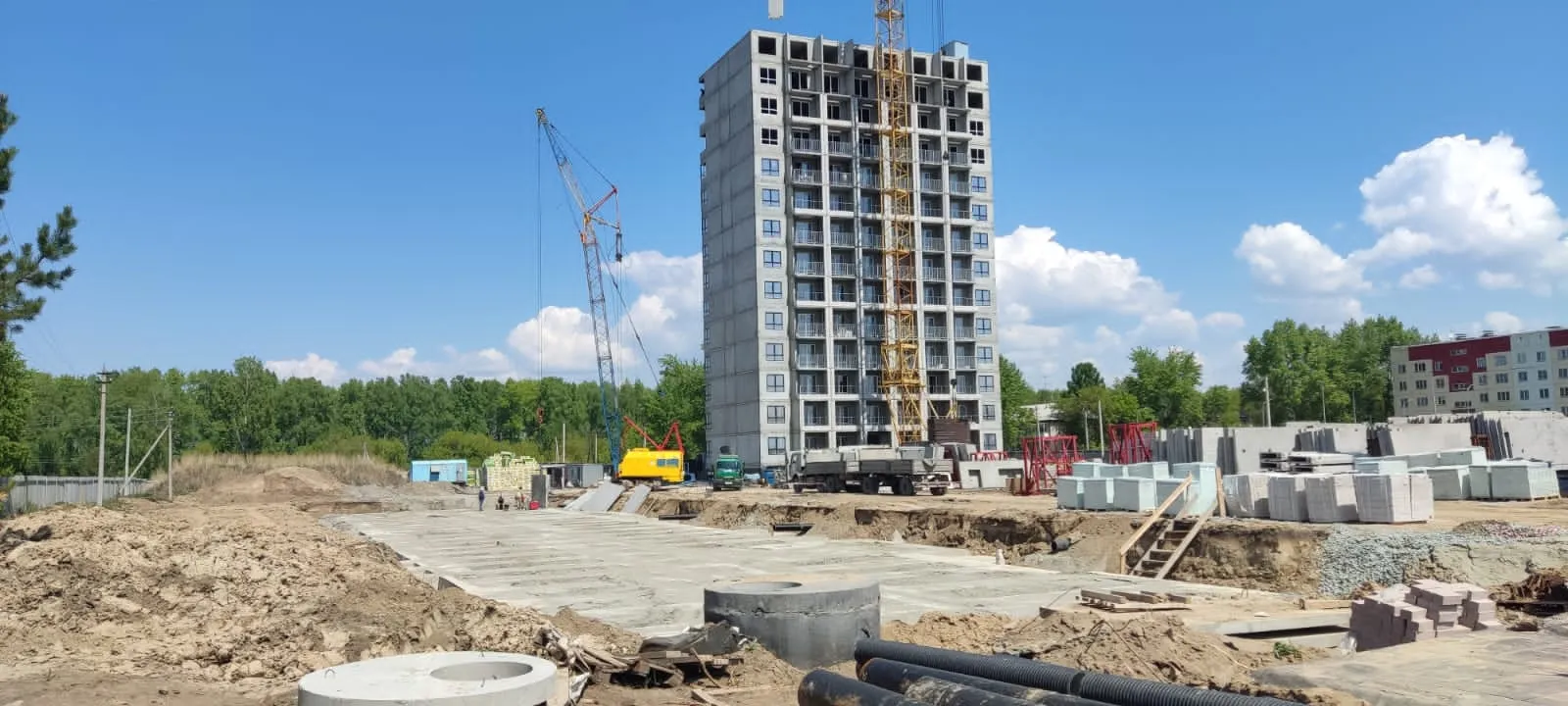 ЖК Воздушная гавань ход строительства