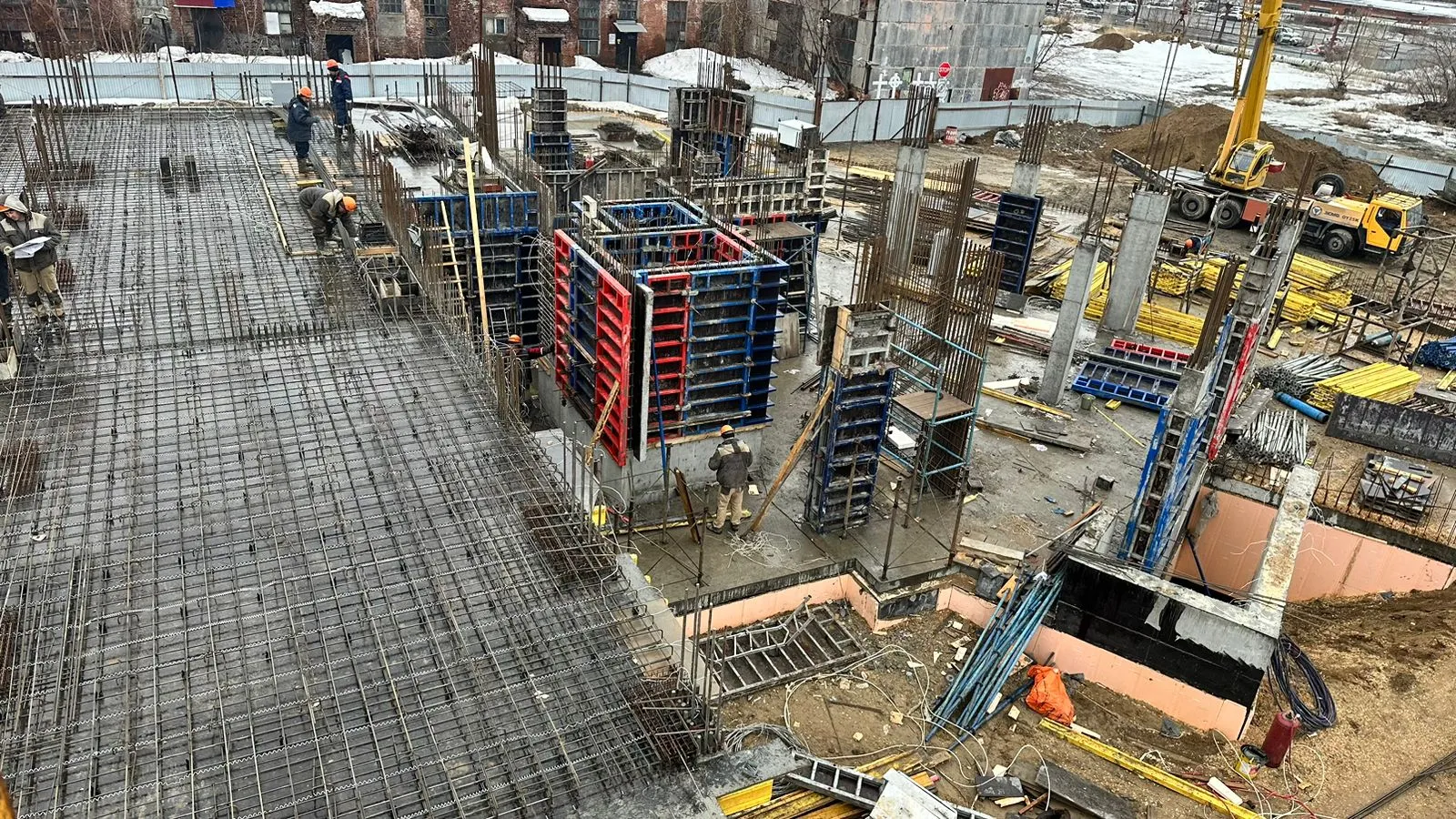 ЖК Жилой дом по ул. Красный Путь ход строительства