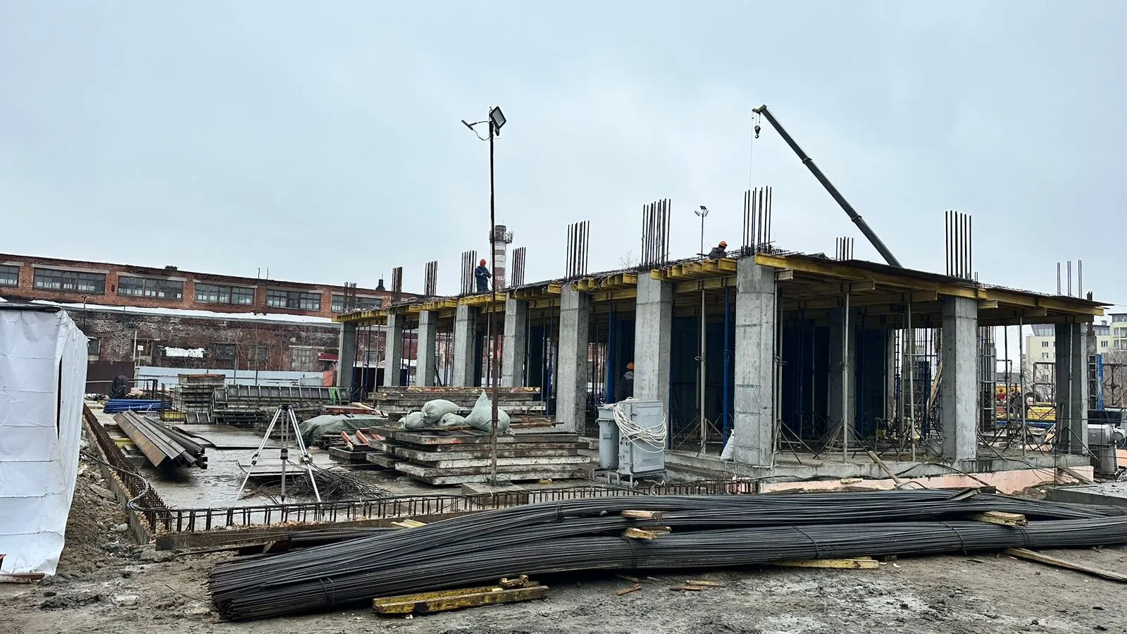 ЖК Жилой дом по ул. Красный Путь ход строительства