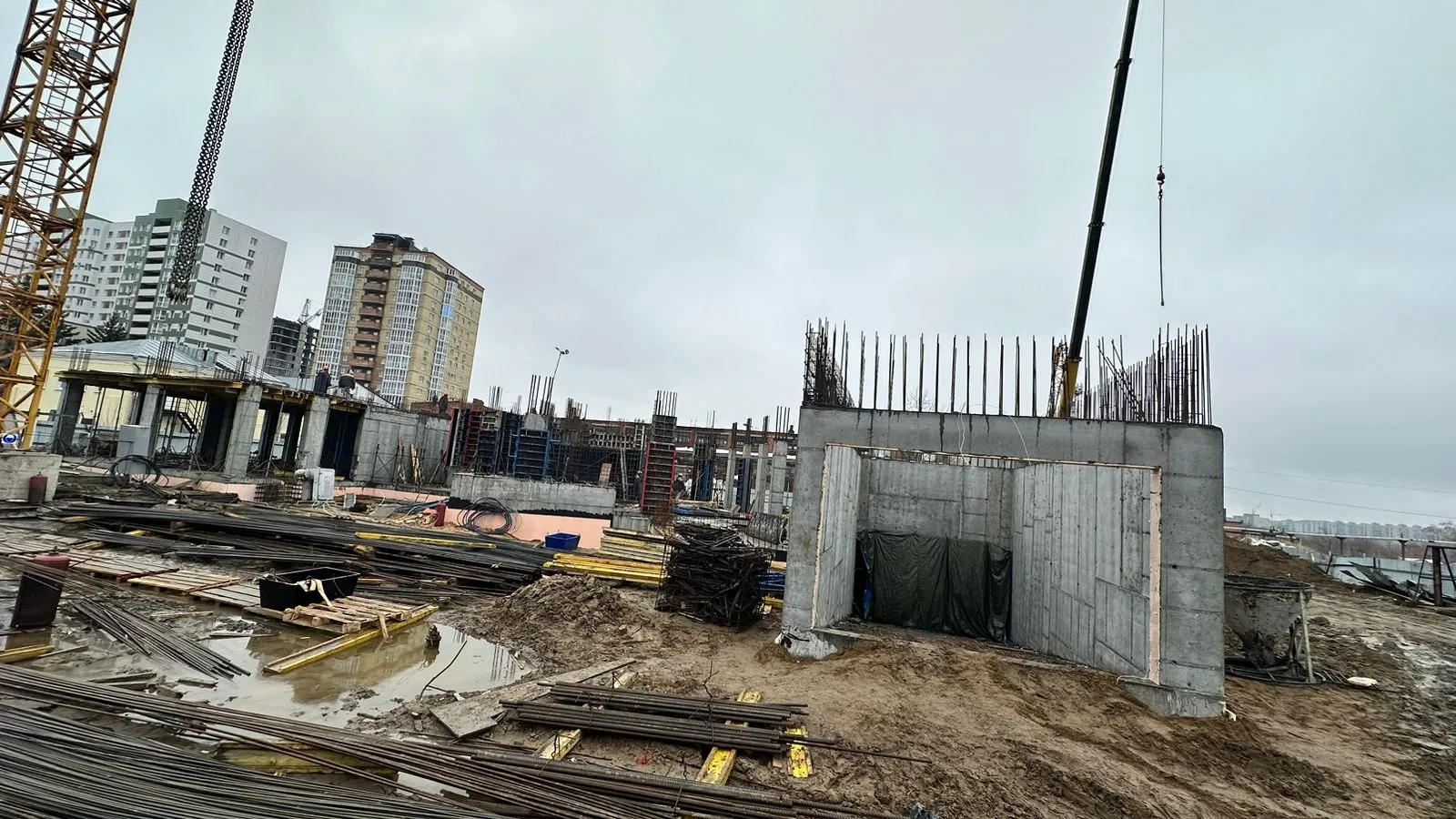 ЖК Жилой дом по ул. Красный Путь ход строительства