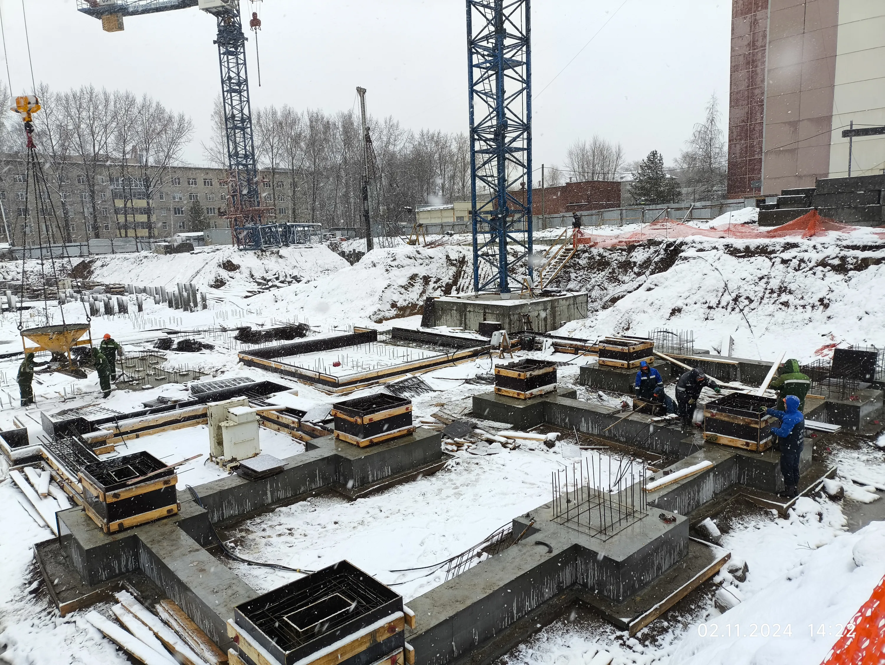 ЖК Грёнхольм ход строительства