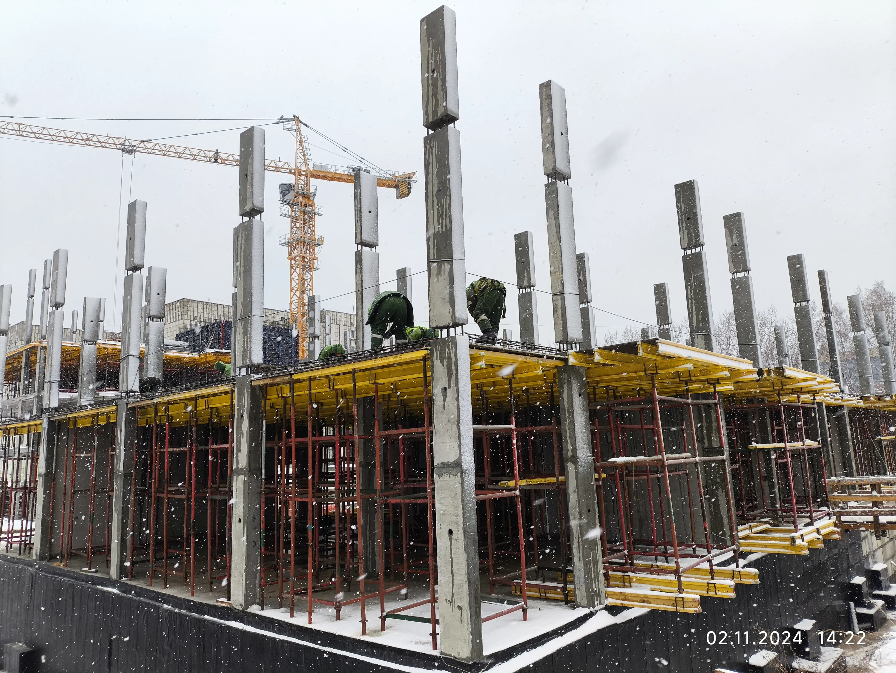 ЖК Грёнхольм ход строительства