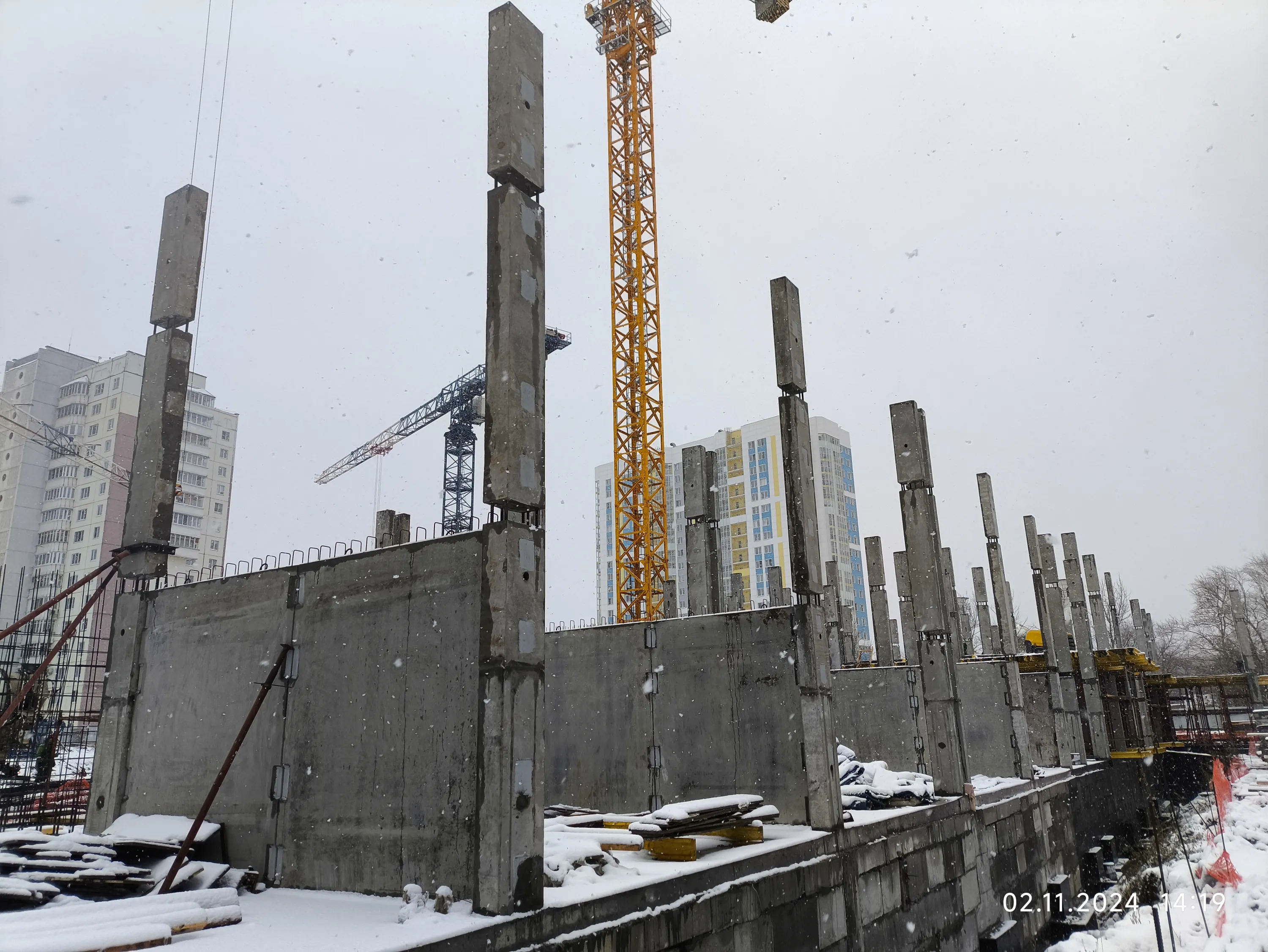 ЖК Грёнхольм ход строительства