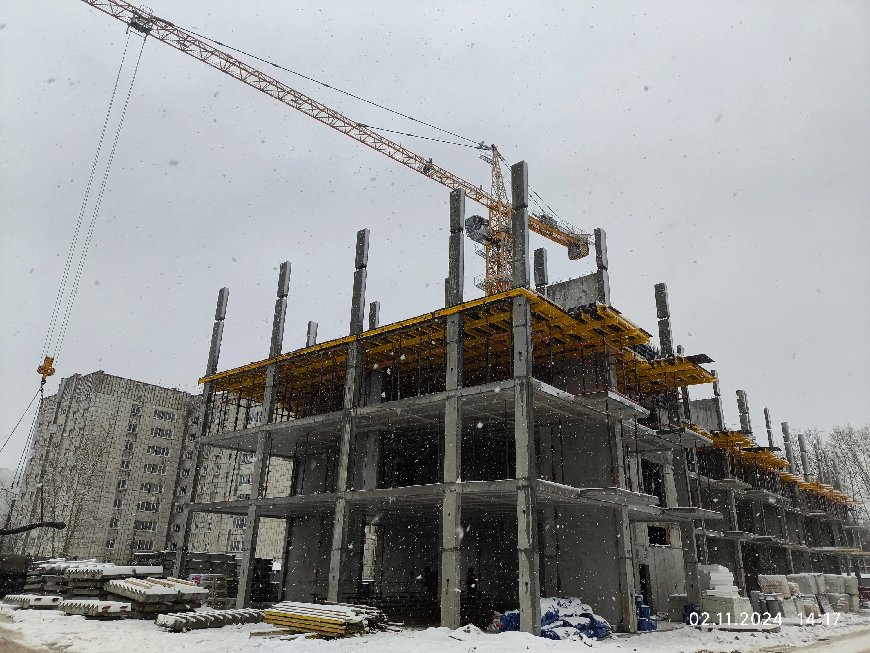 ЖК Грёнхольм ход строительства