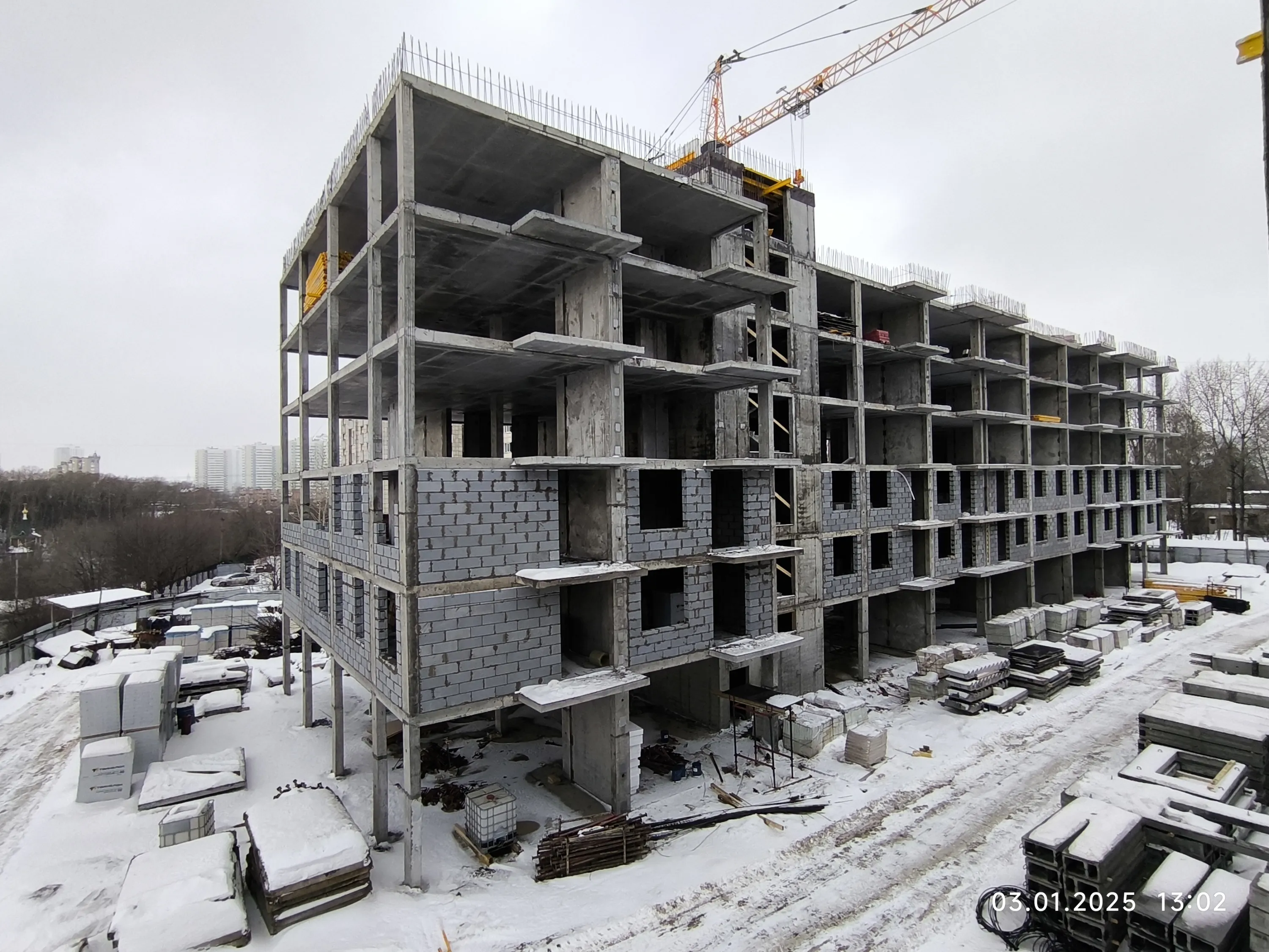 ЖК Грёнхольм ход строительства