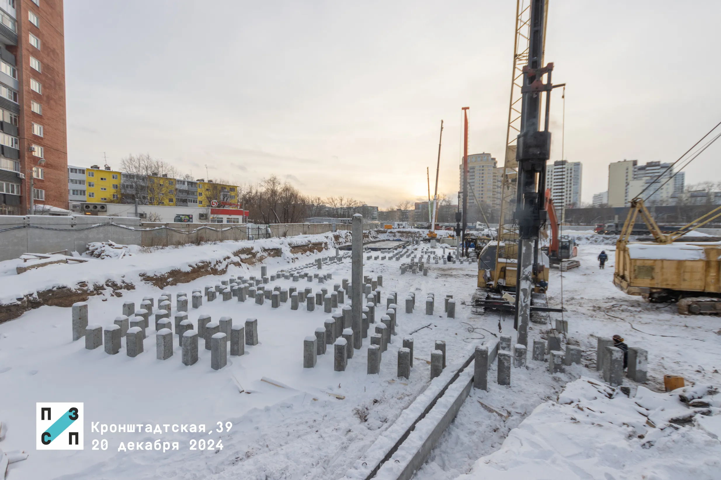 ЖК Три девятых ход строительства