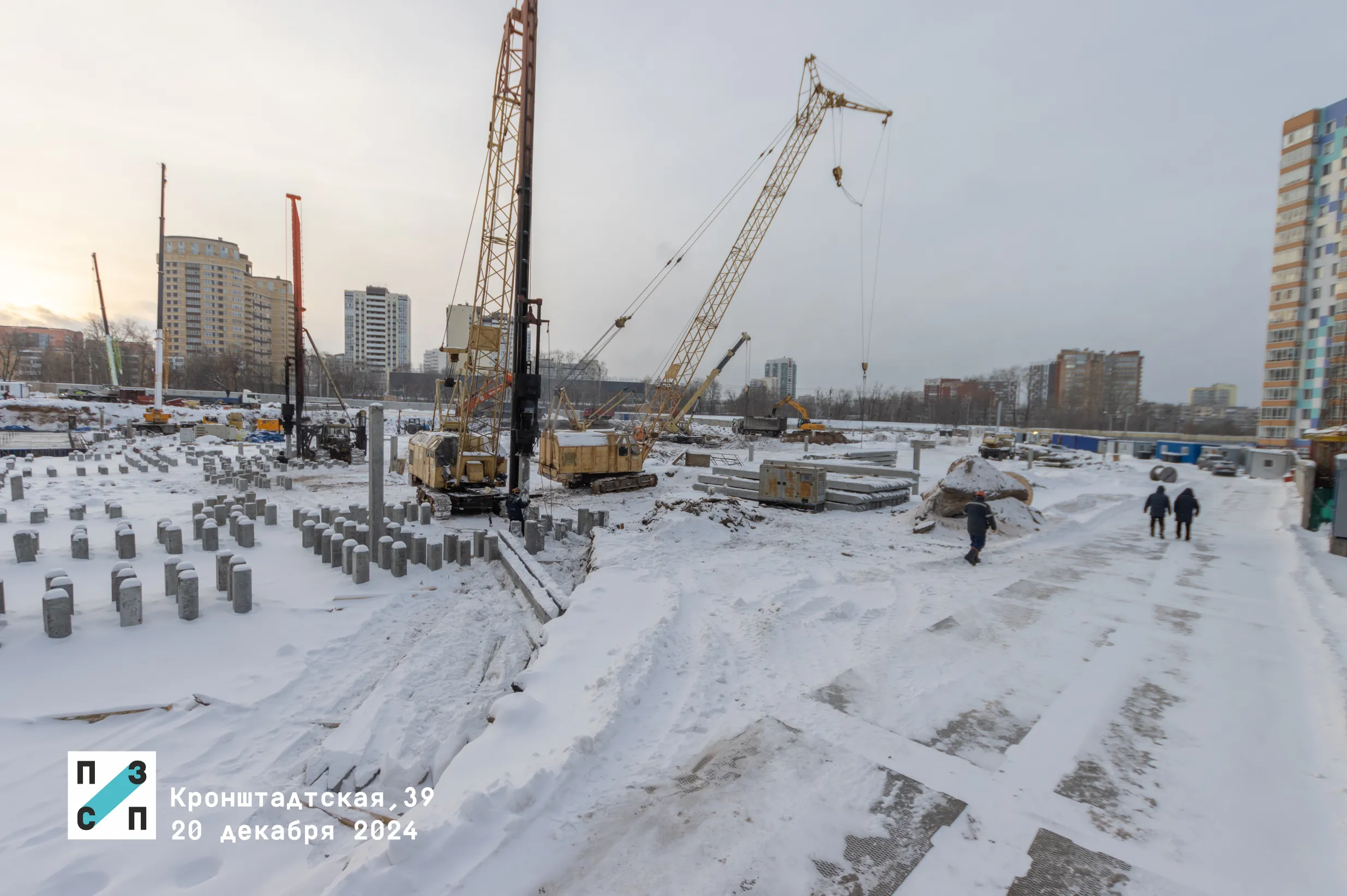 ЖК Три девятых ход строительства