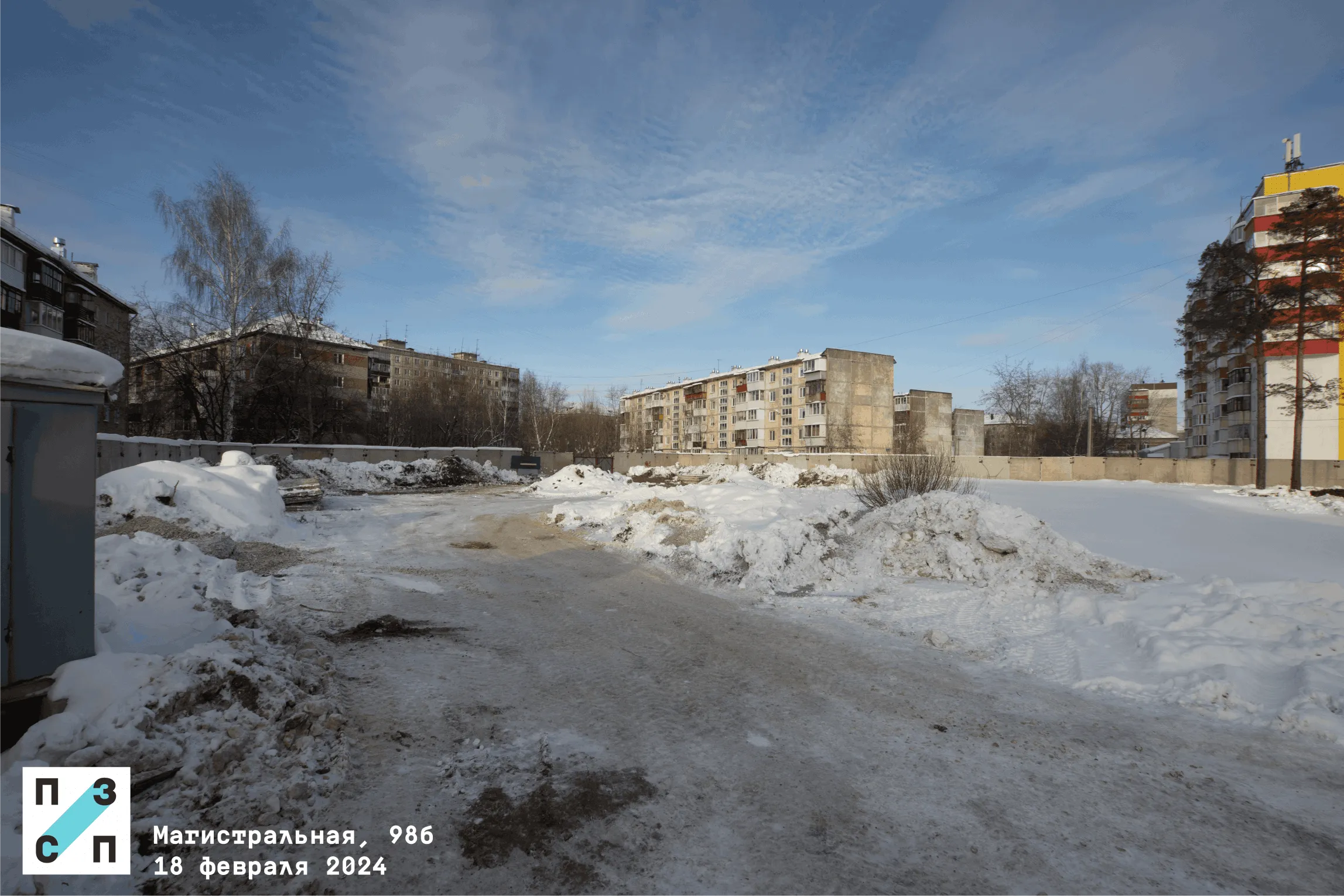 ЖК по ул. Магистральная ход строительства