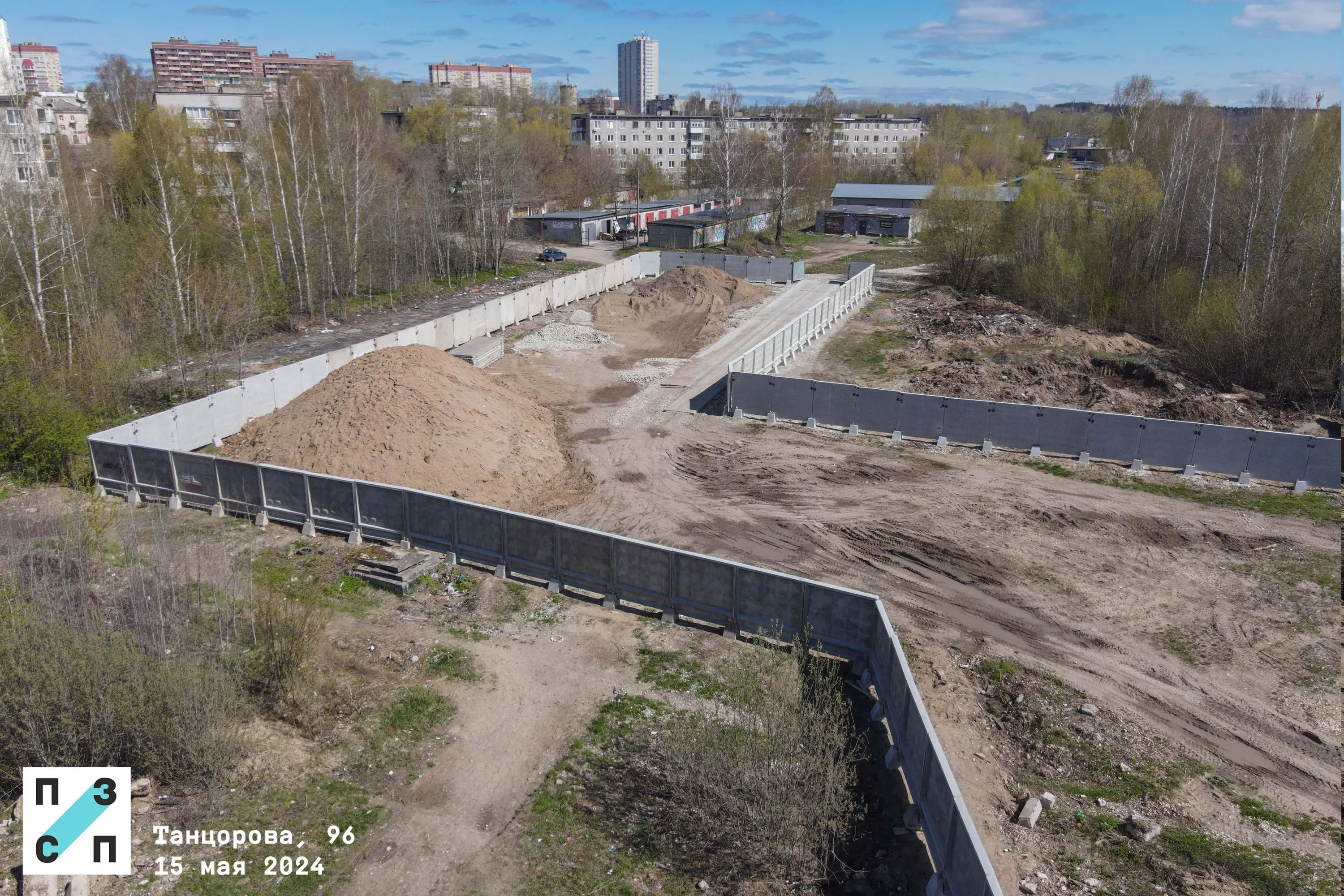 ЖК Жилой дом на  Танцорова ход строительства