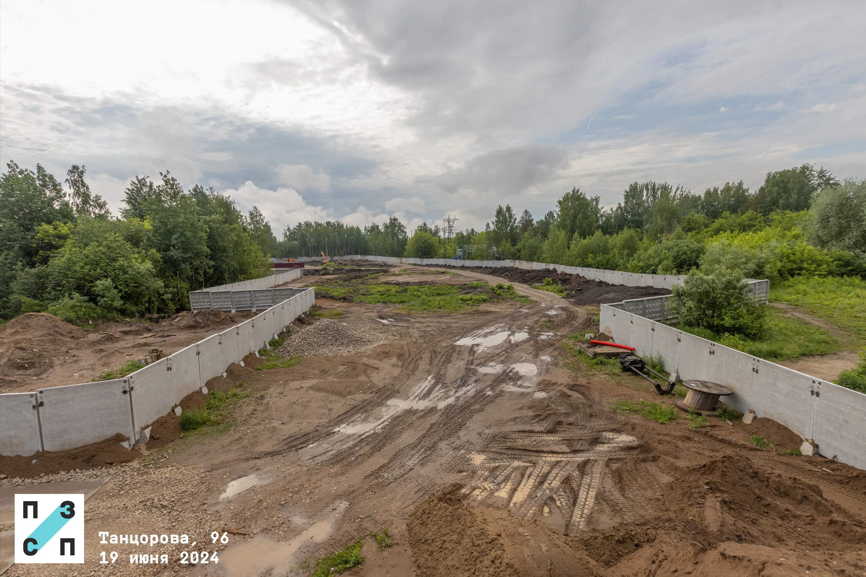 ЖК Жилой дом на  Танцорова ход строительства