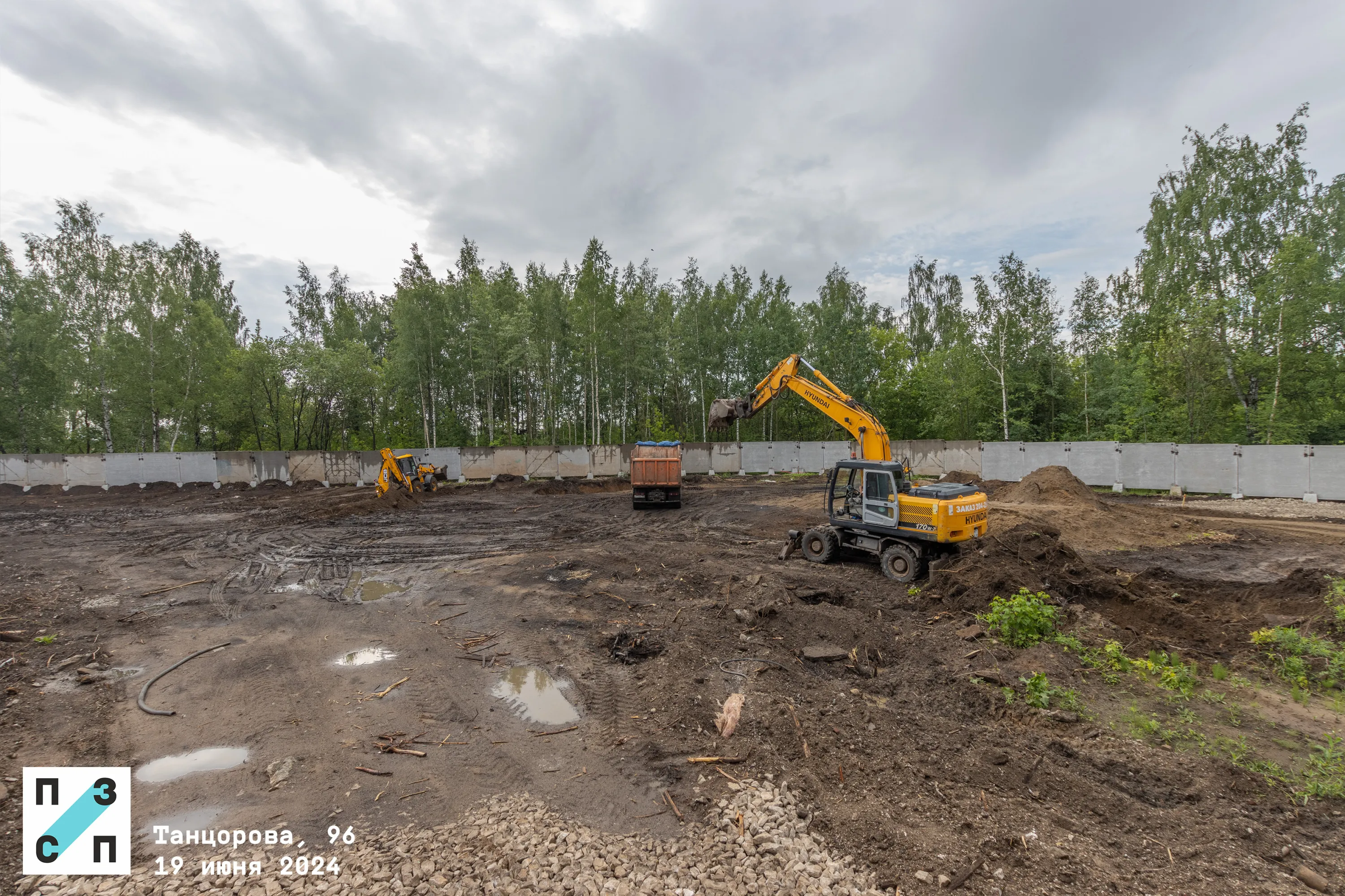 ЖК Жилой дом на  Танцорова ход строительства