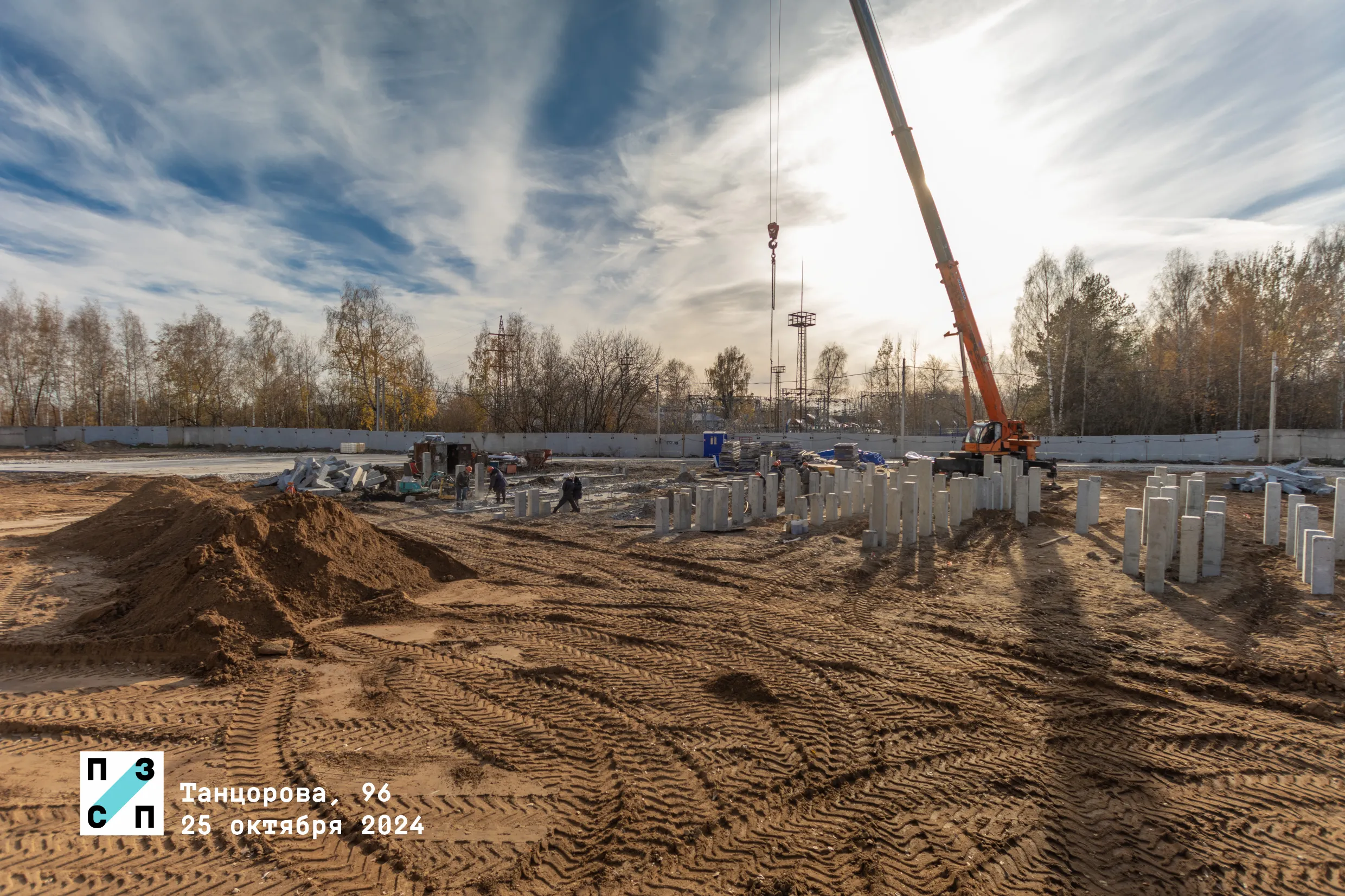 ЖК Жилой дом на  Танцорова ход строительства