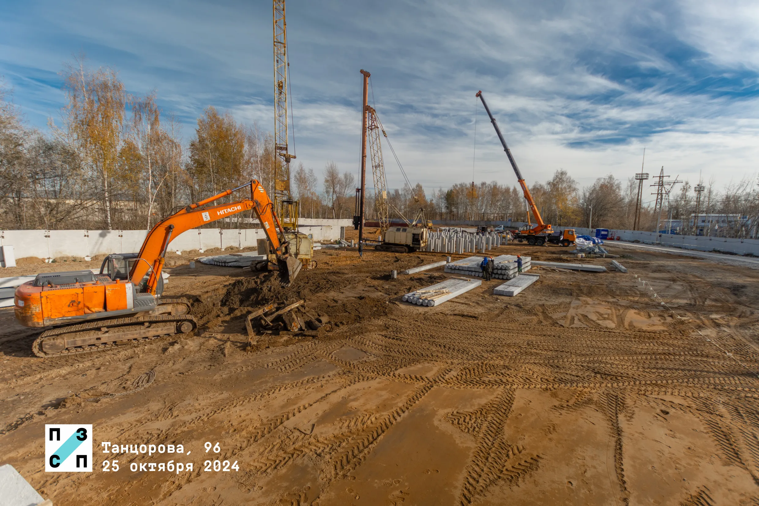 ЖК Жилой дом на  Танцорова ход строительства