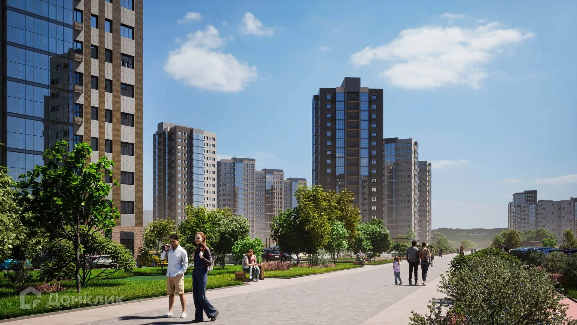 Планировка 1-комнатной квартиры 41.1 м² в ЖК ЖК СОСНЫ, г. Сосновоборск — фото 5