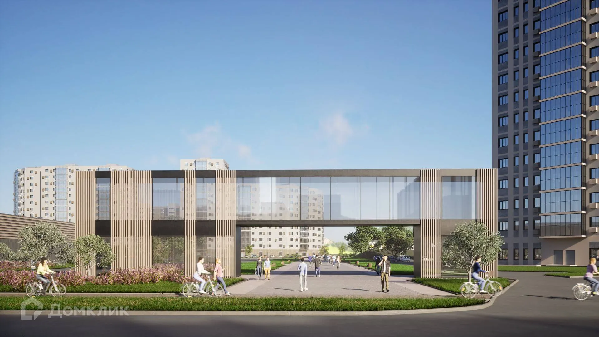 Планировка 1-комнатной квартиры 41.1 м² в ЖК ЖК СОСНЫ, г. Сосновоборск — фото 6