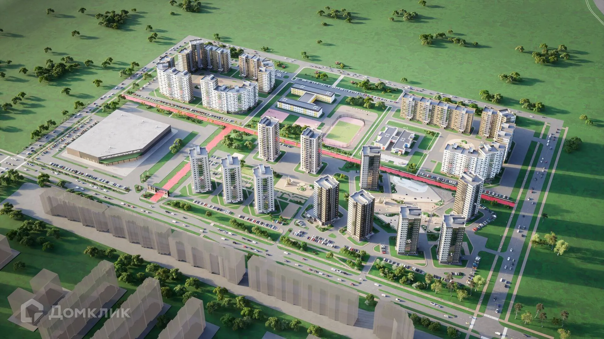 Планировка 1-комнатной квартиры 38.37 м² в ЖК ЖК СОСНЫ, г. Сосновоборск — фото 7