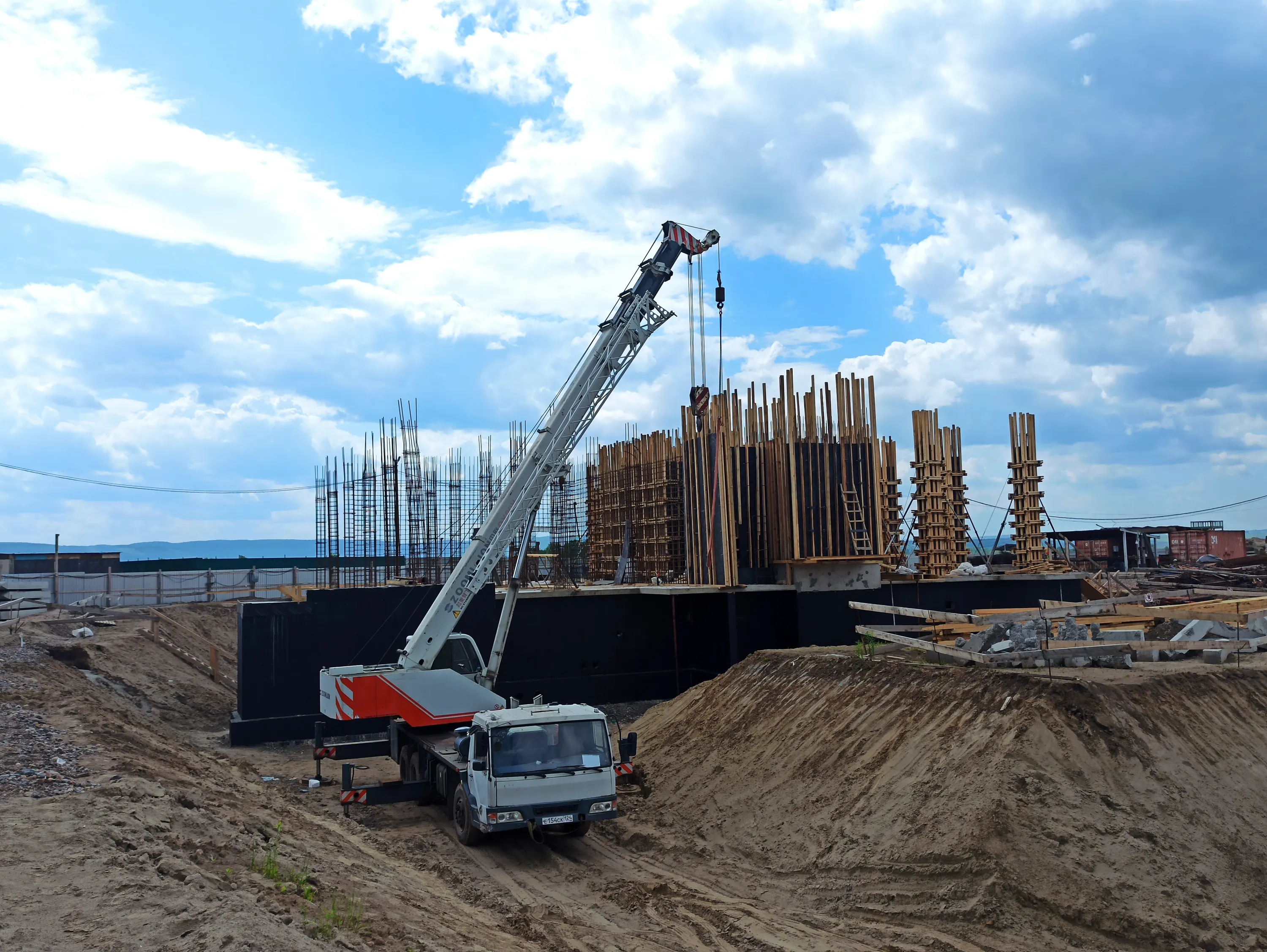 ЖК СОСНЫ ход строительства