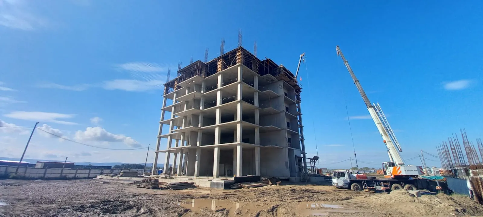 ЖК СОСНЫ ход строительства
