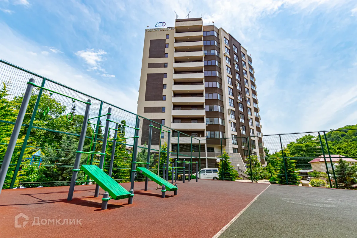 Планировка 2-комнатной квартиры 43.7 м² в ЖК ЖК "Дагомыс Парк", г. Сочи — фото 18