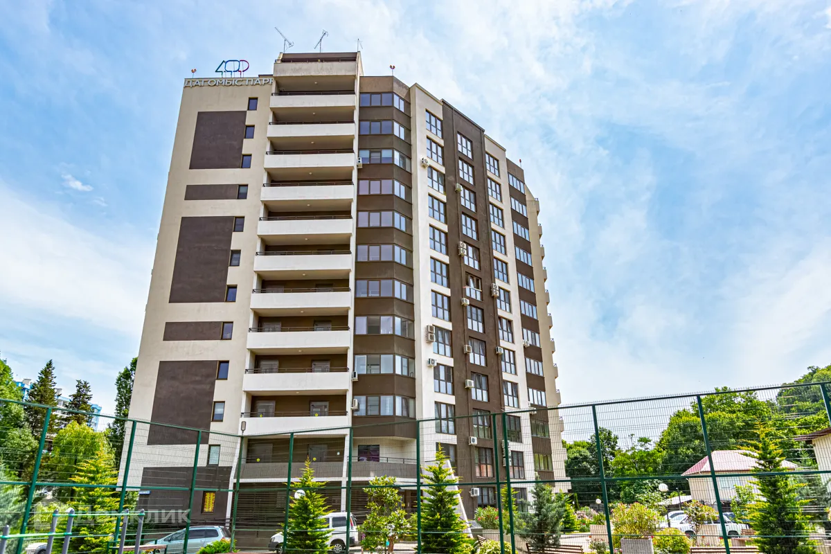 Планировка 2-комнатной квартиры 43.7 м² в ЖК ЖК "Дагомыс Парк", г. Сочи — фото 22