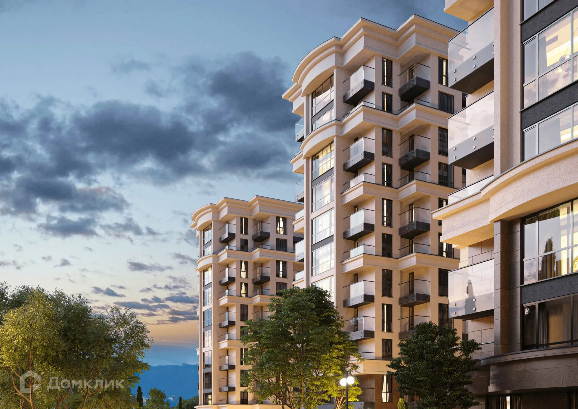 Планировка 1-комнатной квартиры 41.17 м² в ЖК ЖК Южный парк, г. Сочи — фото 3