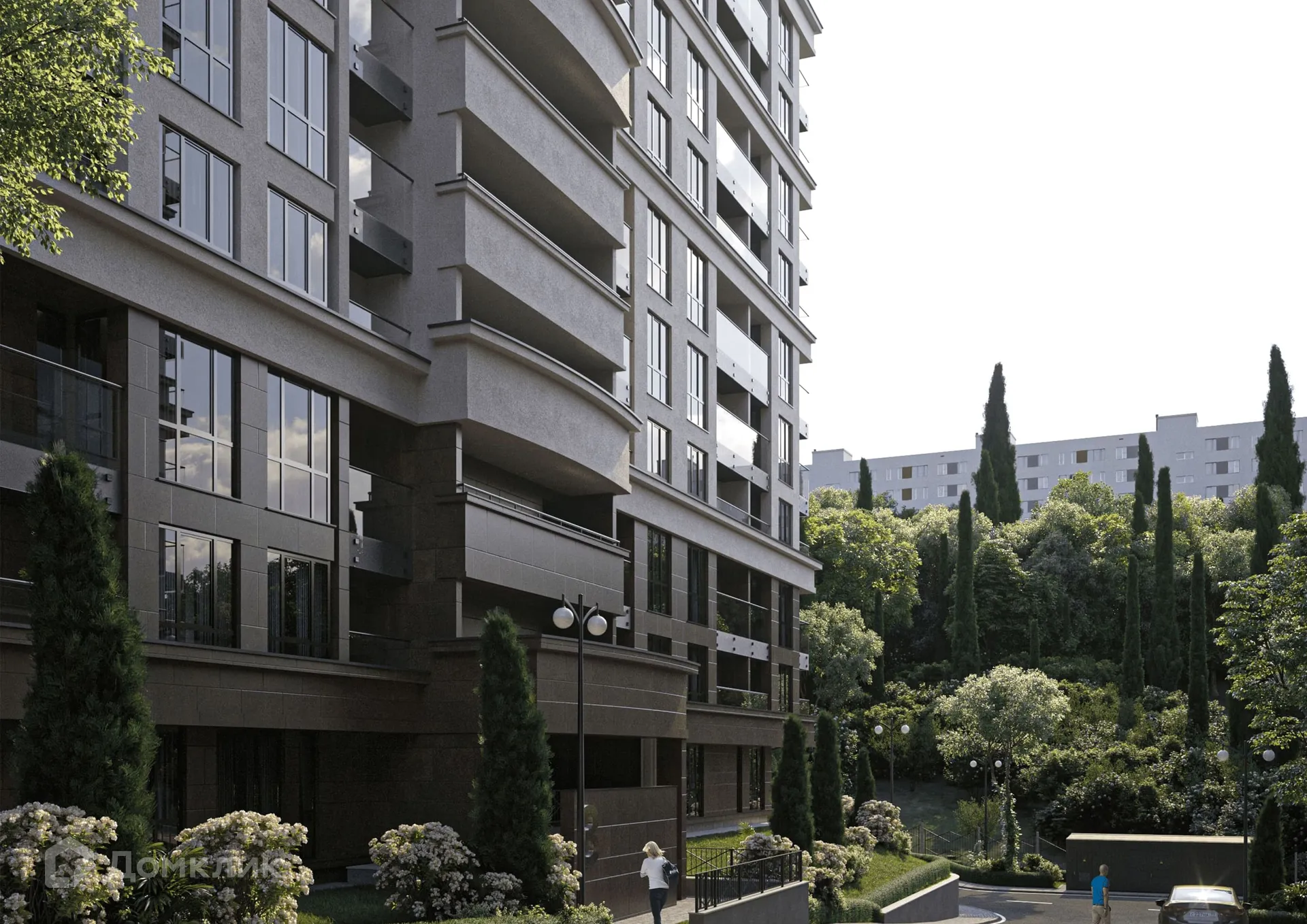 Планировка 1-комнатной квартиры 41.17 м² в ЖК ЖК Южный парк, г. Сочи — фото 8