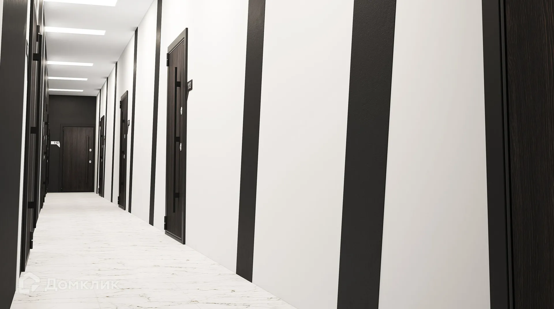 Планировка 1-комнатной квартиры 41.17 м² в ЖК ЖК Южный парк, г. Сочи — фото 13