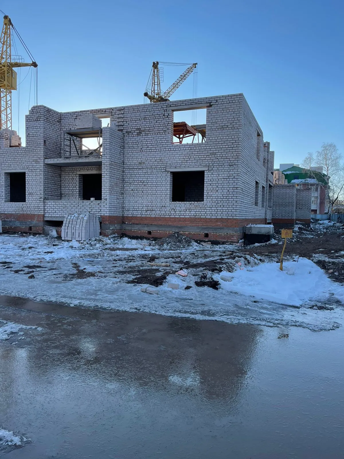 ЖК Весенний ход строительства