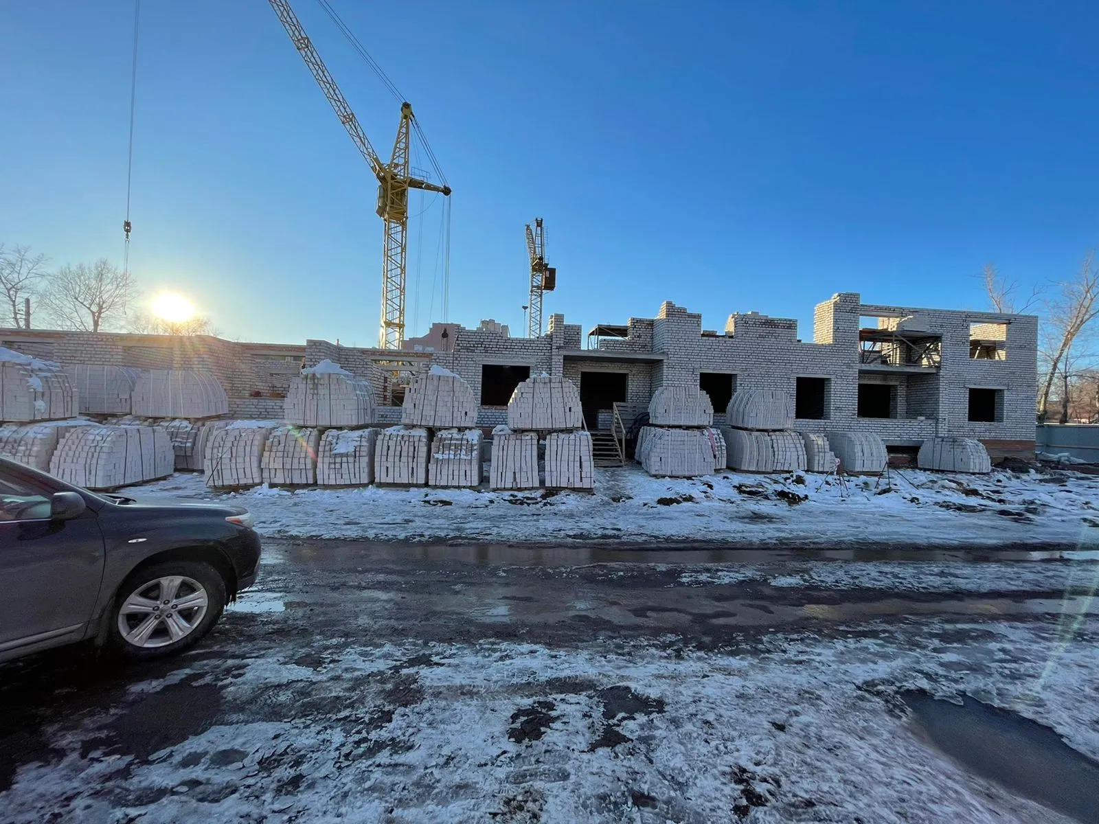 ЖК Весенний ход строительства