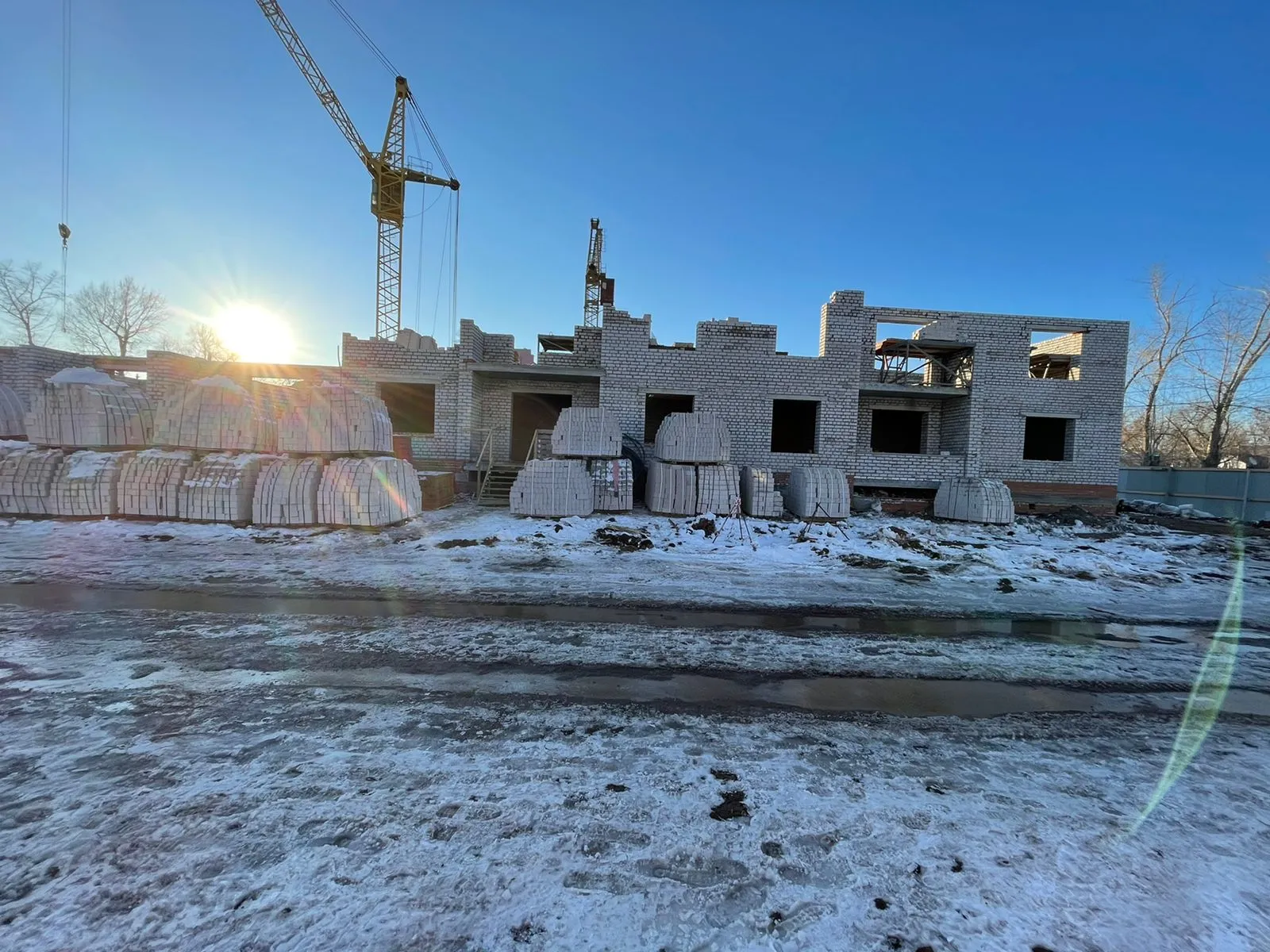 ЖК Весенний ход строительства