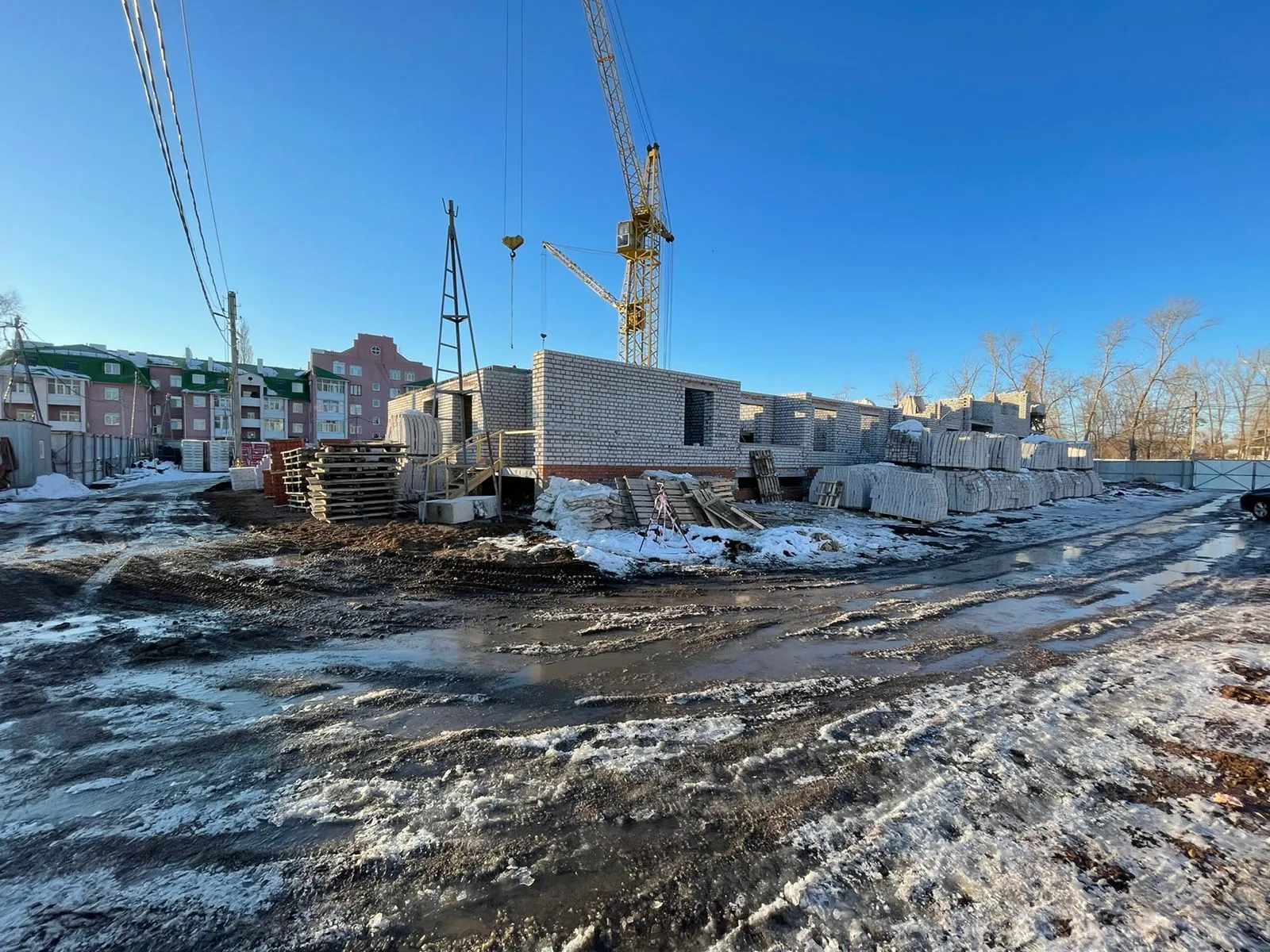 ЖК Весенний ход строительства