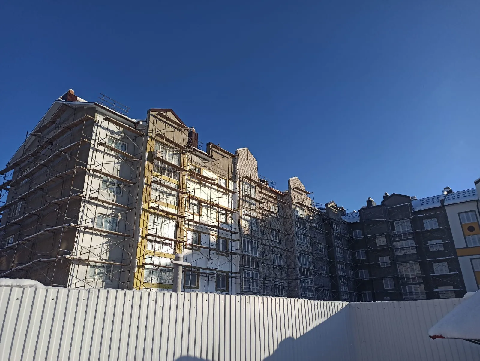 ЖК Весенний ход строительства