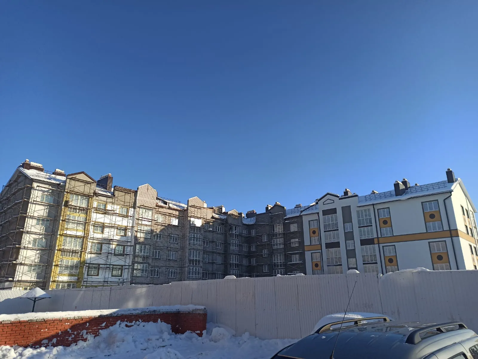 ЖК Весенний ход строительства