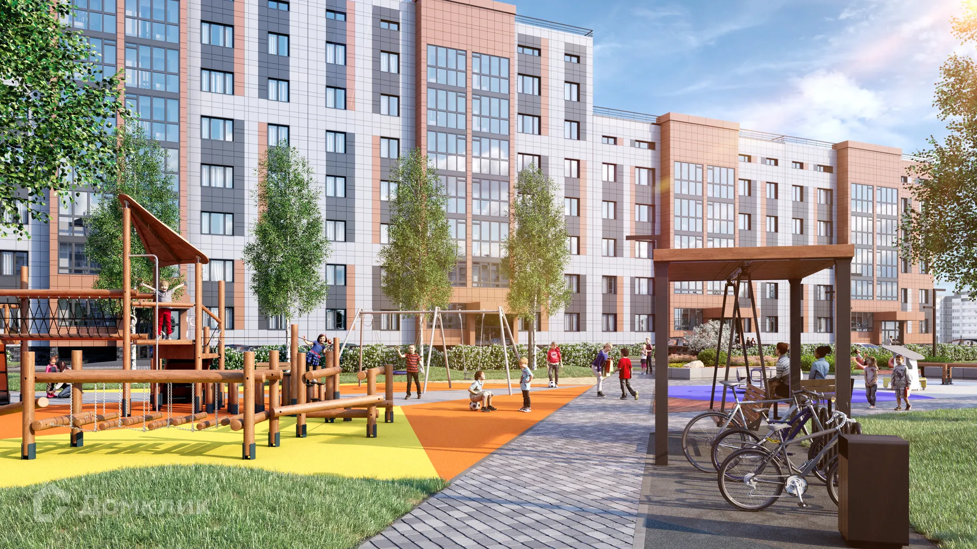 Планировка 2-комнатной квартиры 54.3 м² в ЖК ЖК Каскад, г. Стерлитамак — фото 3