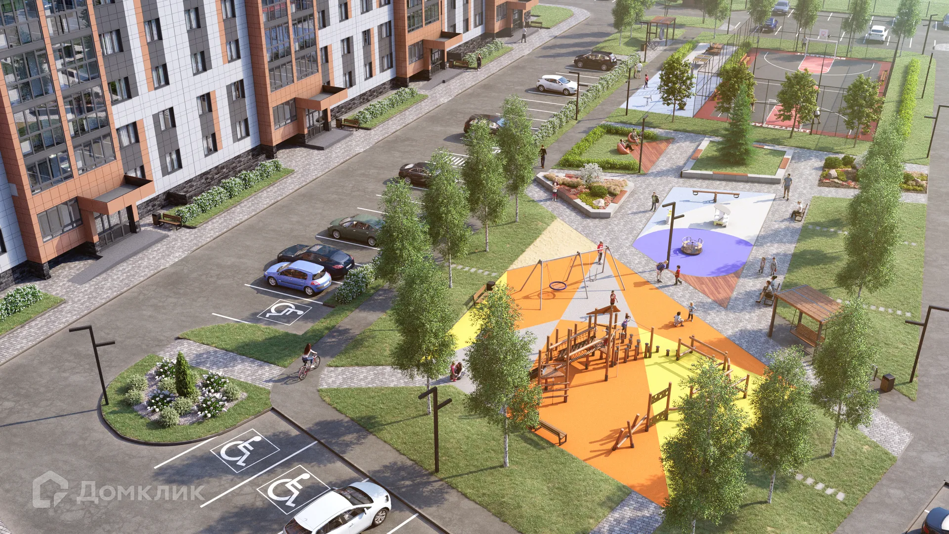 Планировка 2-комнатной квартиры 54.3 м² в ЖК ЖК Каскад, г. Стерлитамак — фото 5