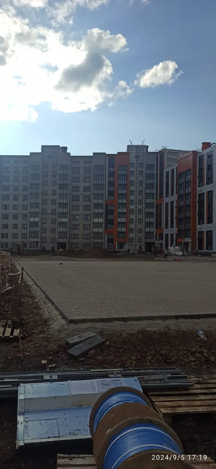 ЖК Каскад ход строительства