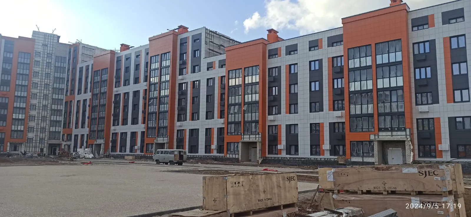 ЖК Каскад ход строительства