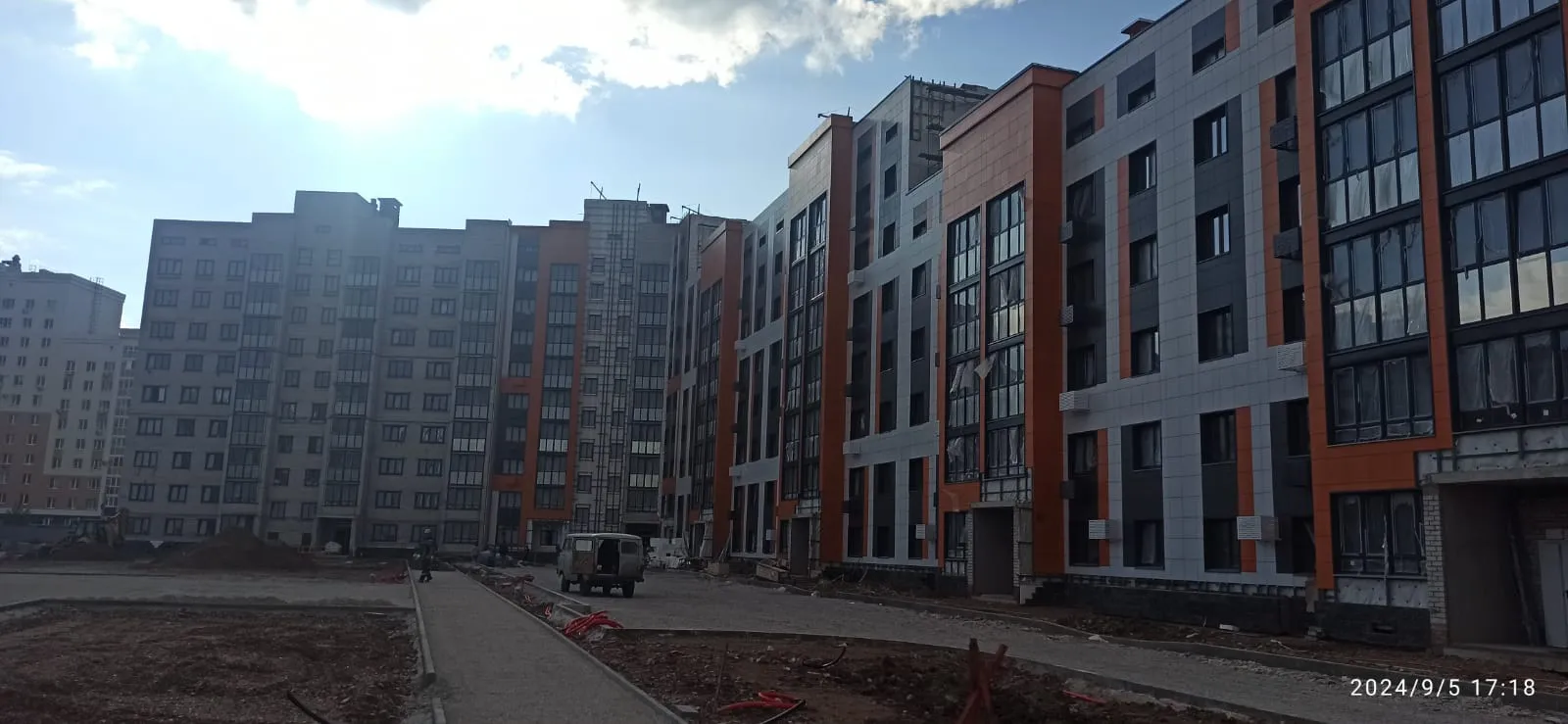 ЖК Каскад ход строительства