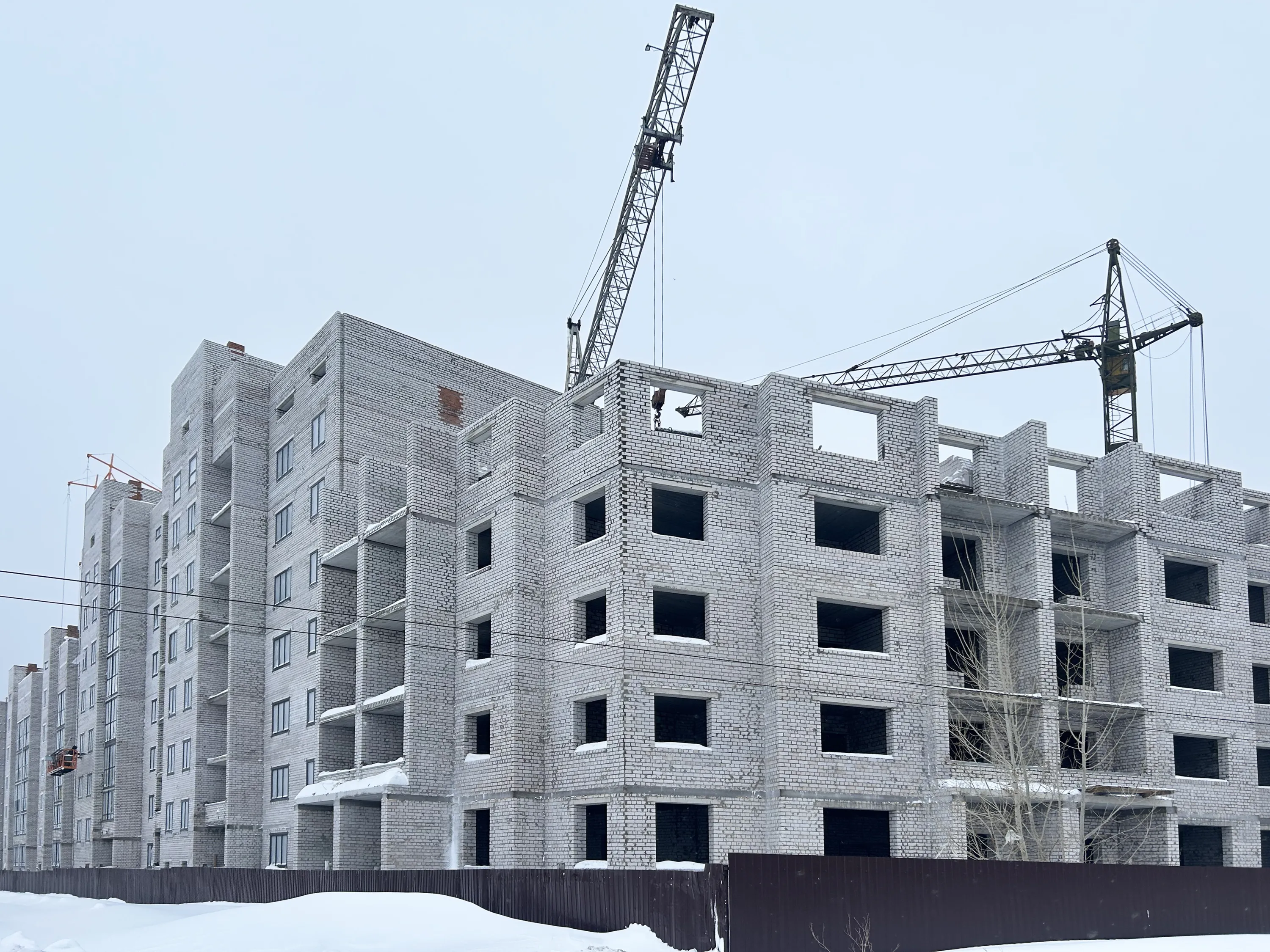 ЖК Каскад ход строительства