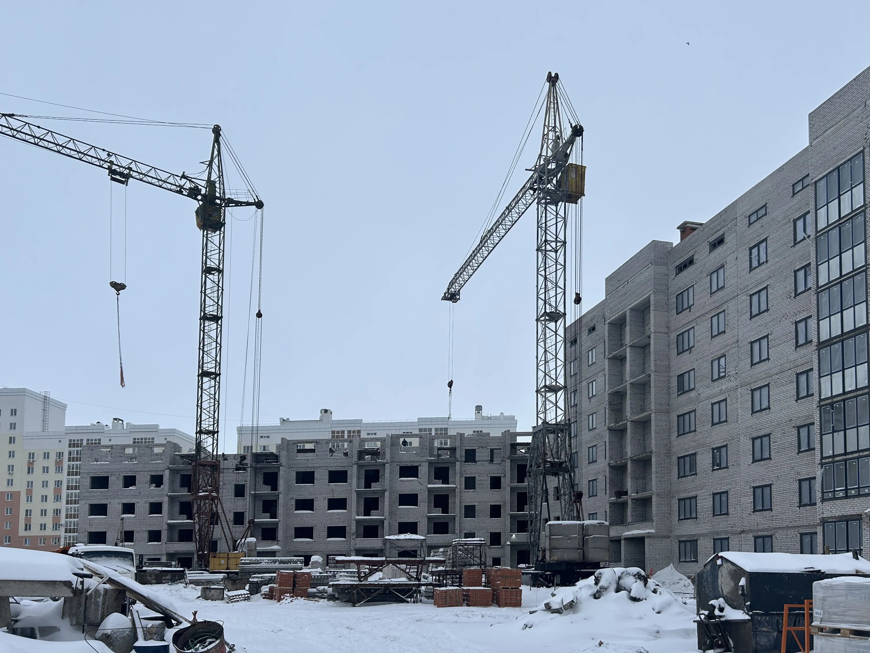 ЖК Каскад ход строительства