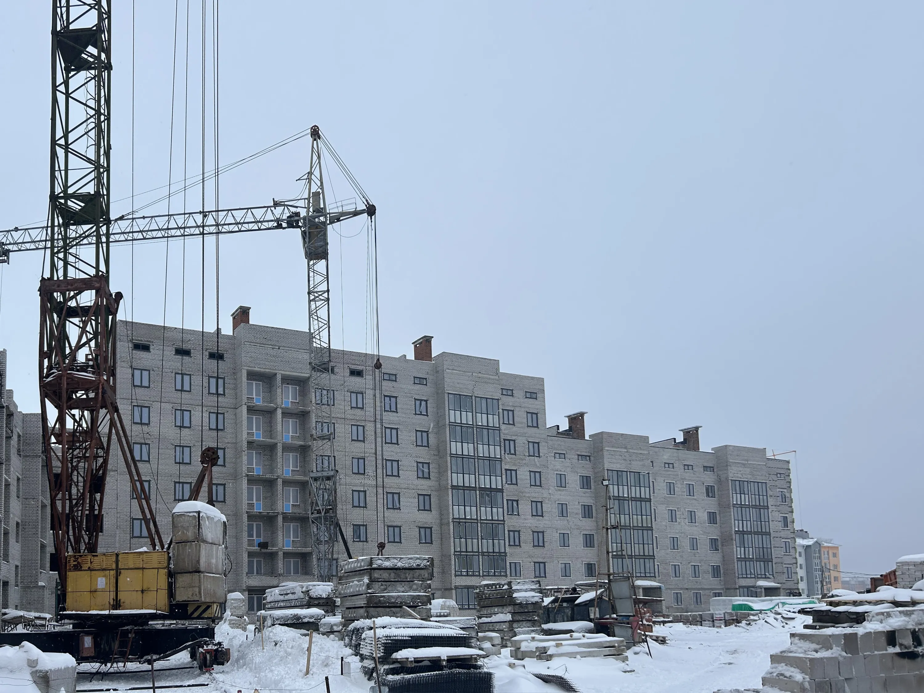 ЖК Каскад ход строительства