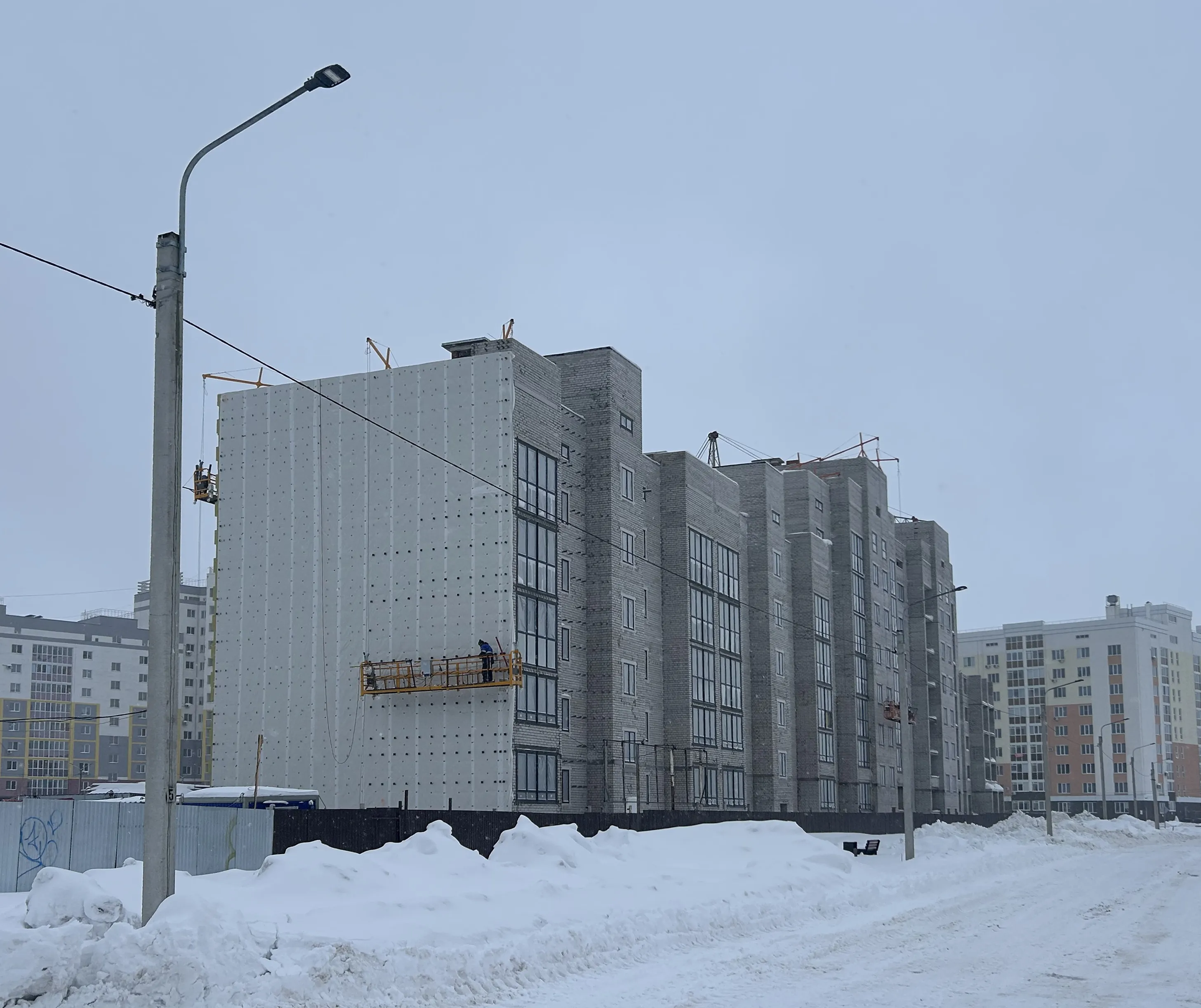 ЖК Каскад ход строительства